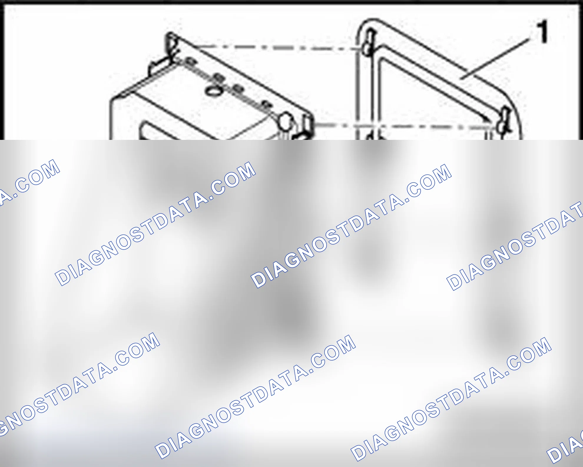 Scheme 274: Removing and installing trim for through-load bag