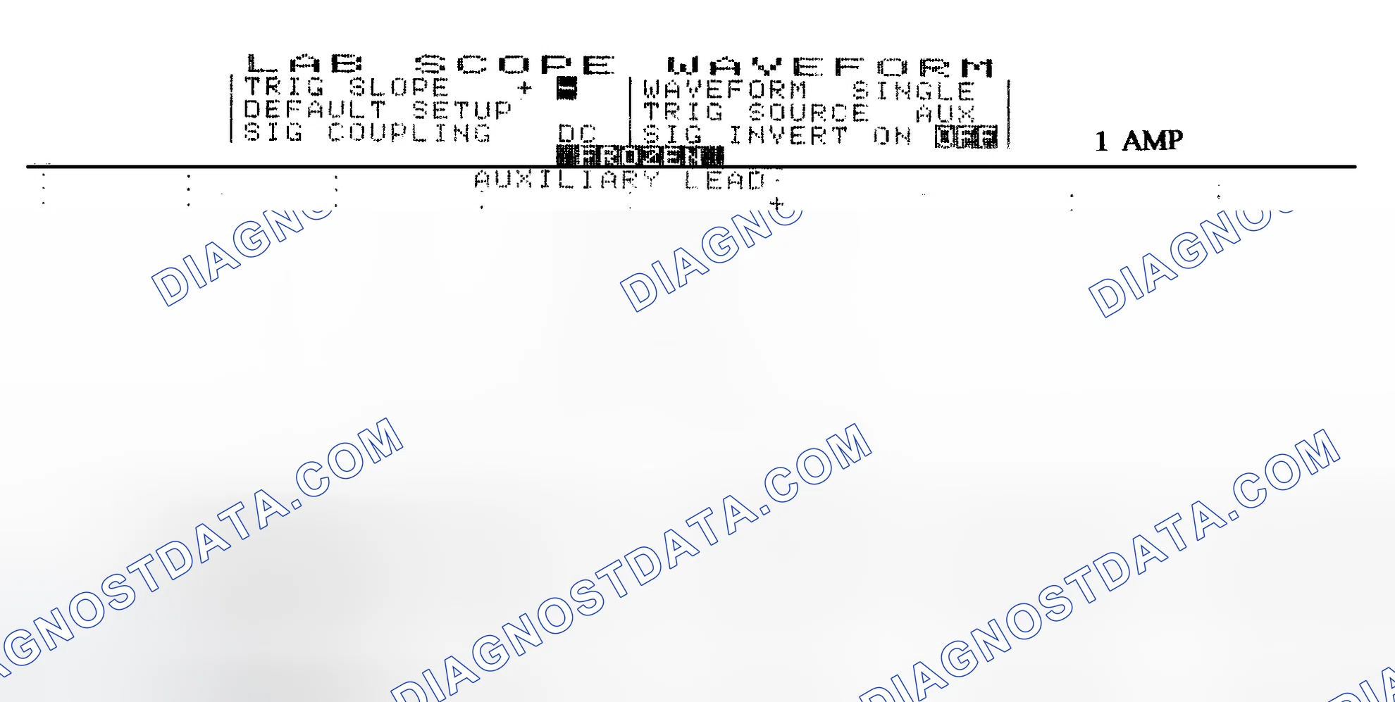 Scheme 20: Single Injector w/Normal Current Flow - Current Pattern