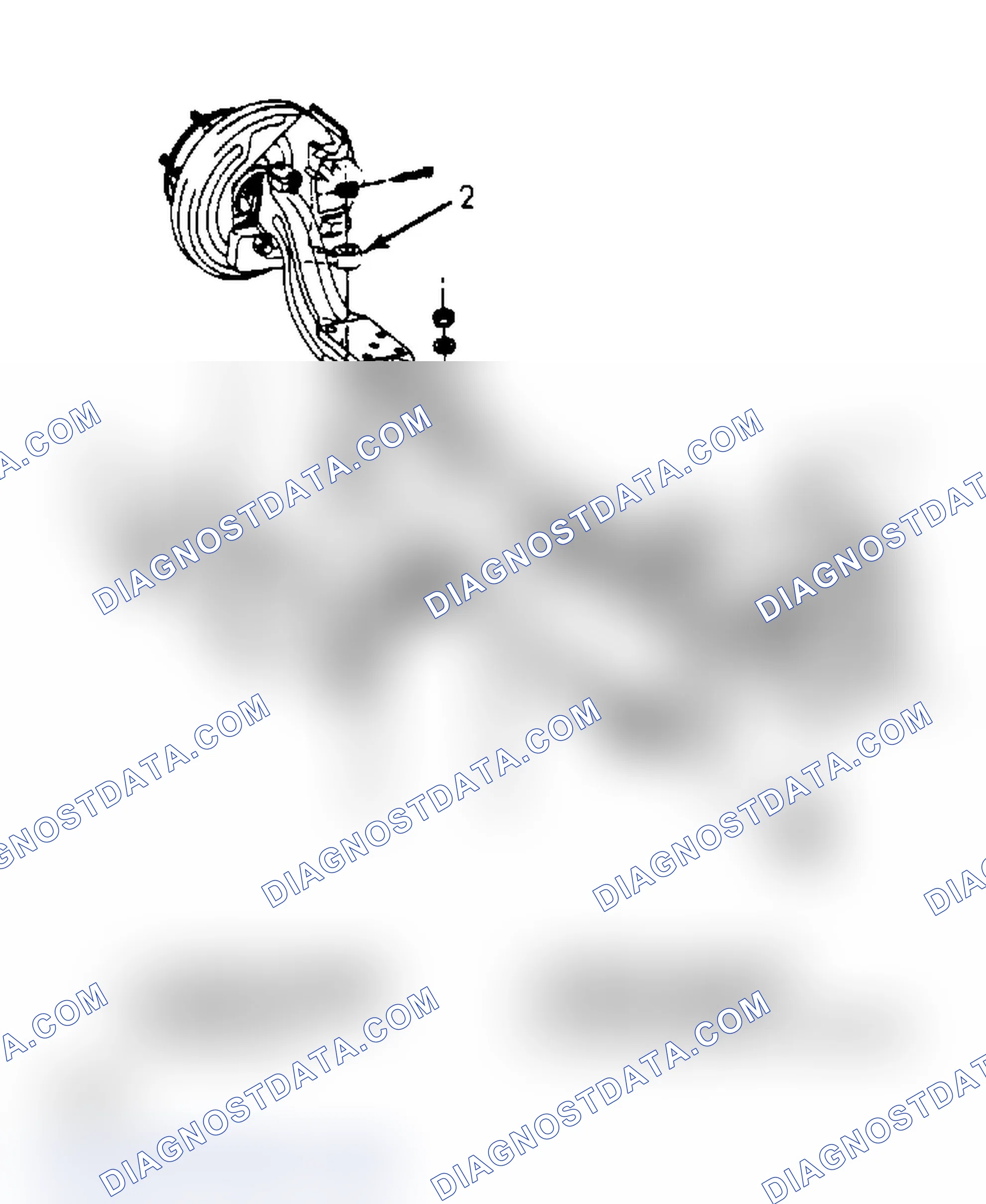 Scheme 5: View Of Steering Linkage (Commercial Van - I-Beam Axle)