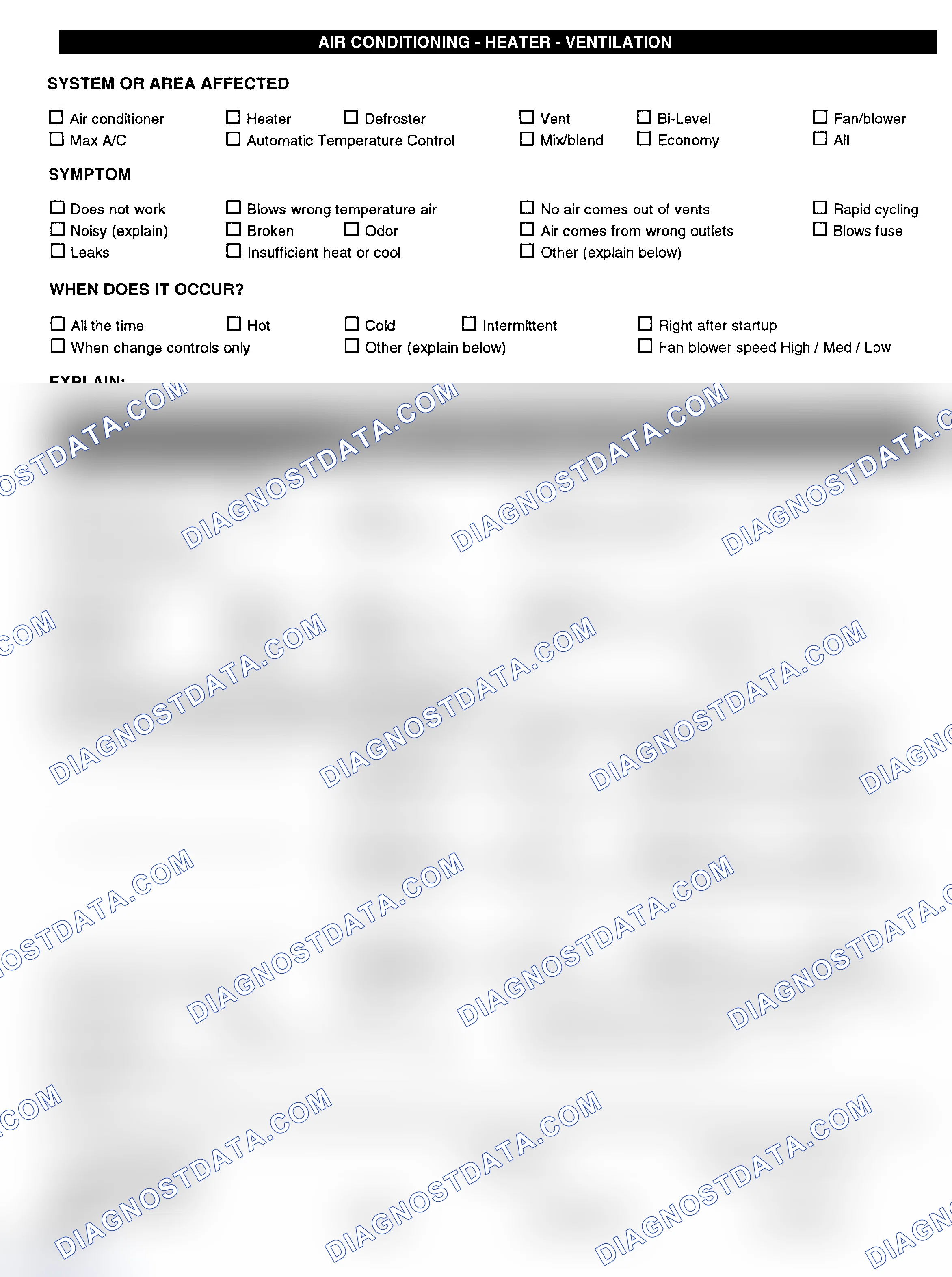 Scheme 4: Symptom Check List - Page 3