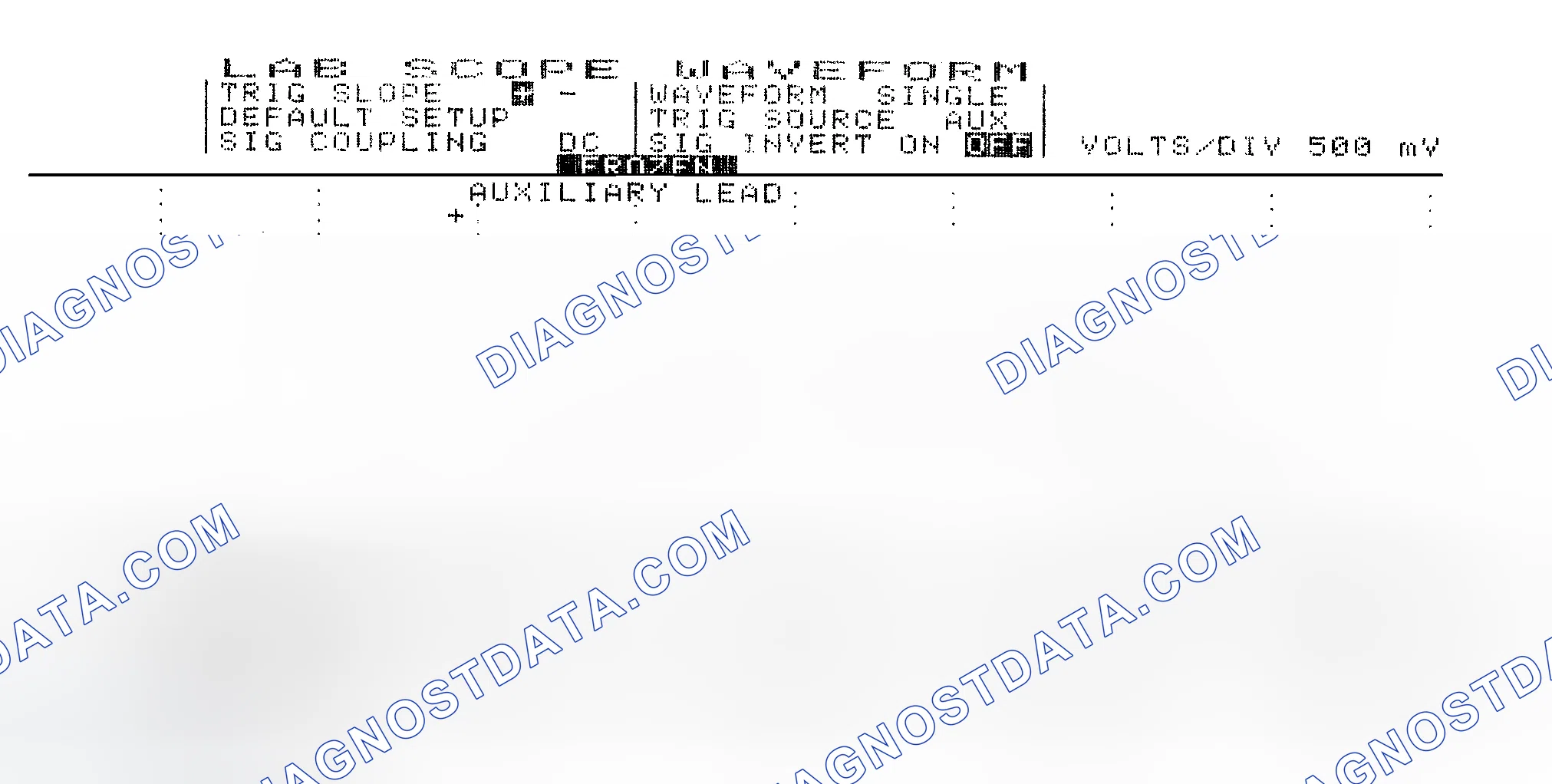 Scheme 14: Single Injector w/Excessive Current Flow - Current Pattern