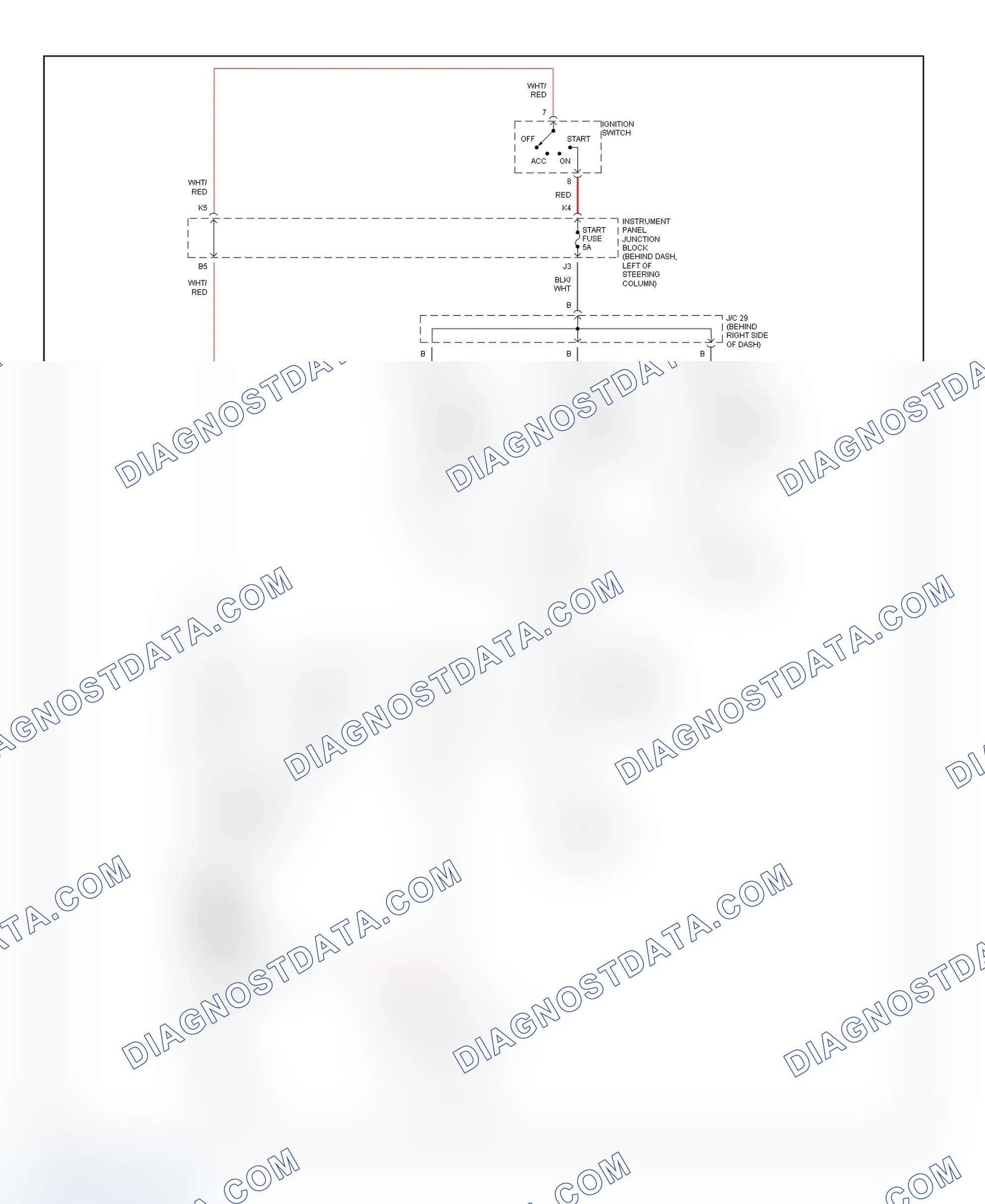 Fig. 19: Starting System Wiring Diagram (Camry - 2.2L & 3.0L)