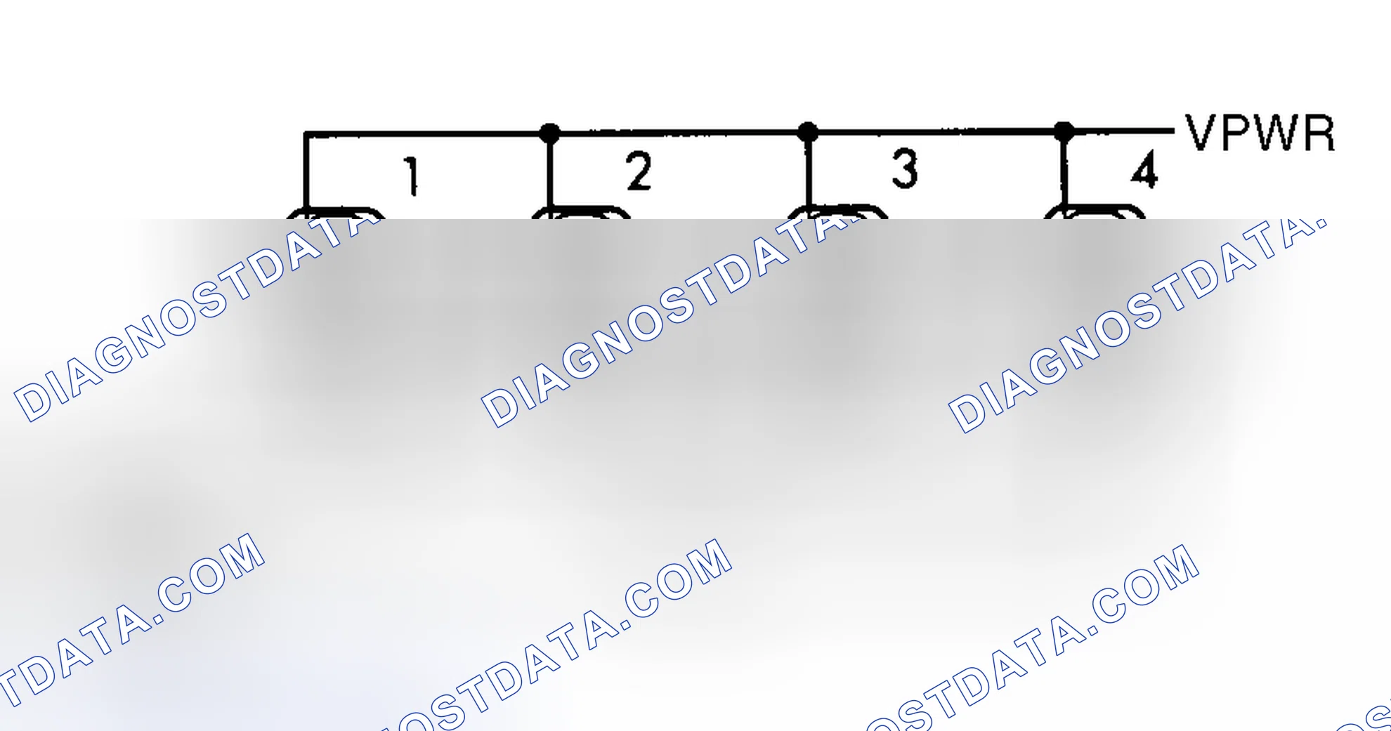 Scheme 154: Identifying Injector Connector Terminals (1.8L)