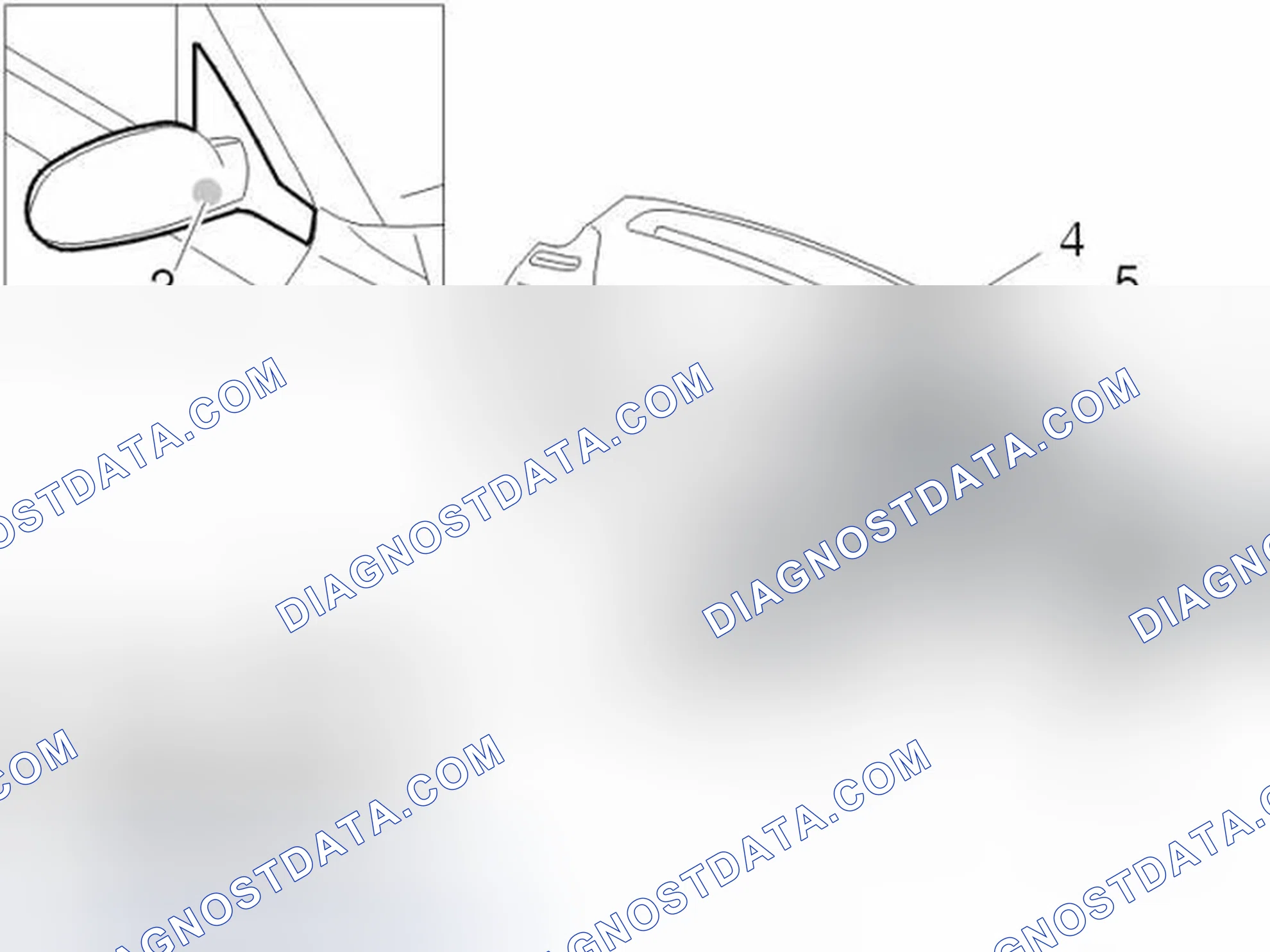Scheme 31: Passenger Compartment/Door Mirror