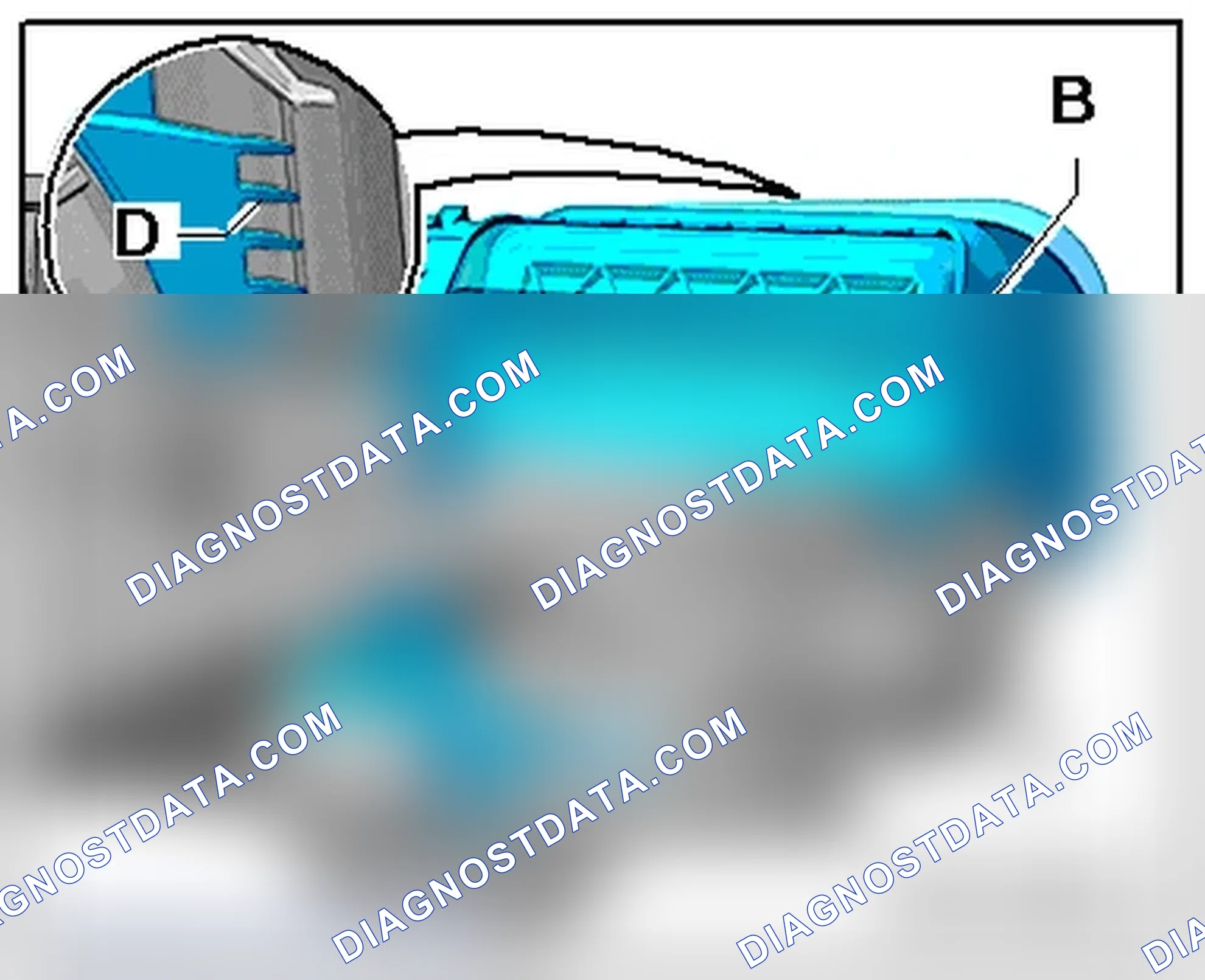 Scheme 376: AIR INTAKE DUCT IN AIR INTAKE HOUSING