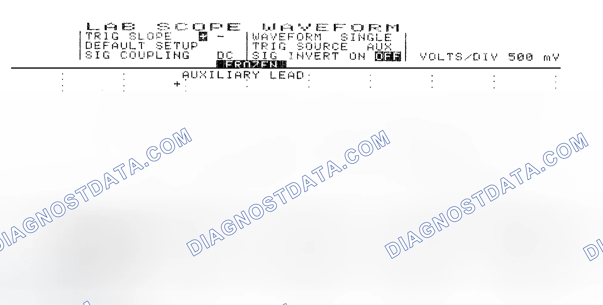 Scheme 14: Single Injector w/Excessive Current Flow - Current Pattern