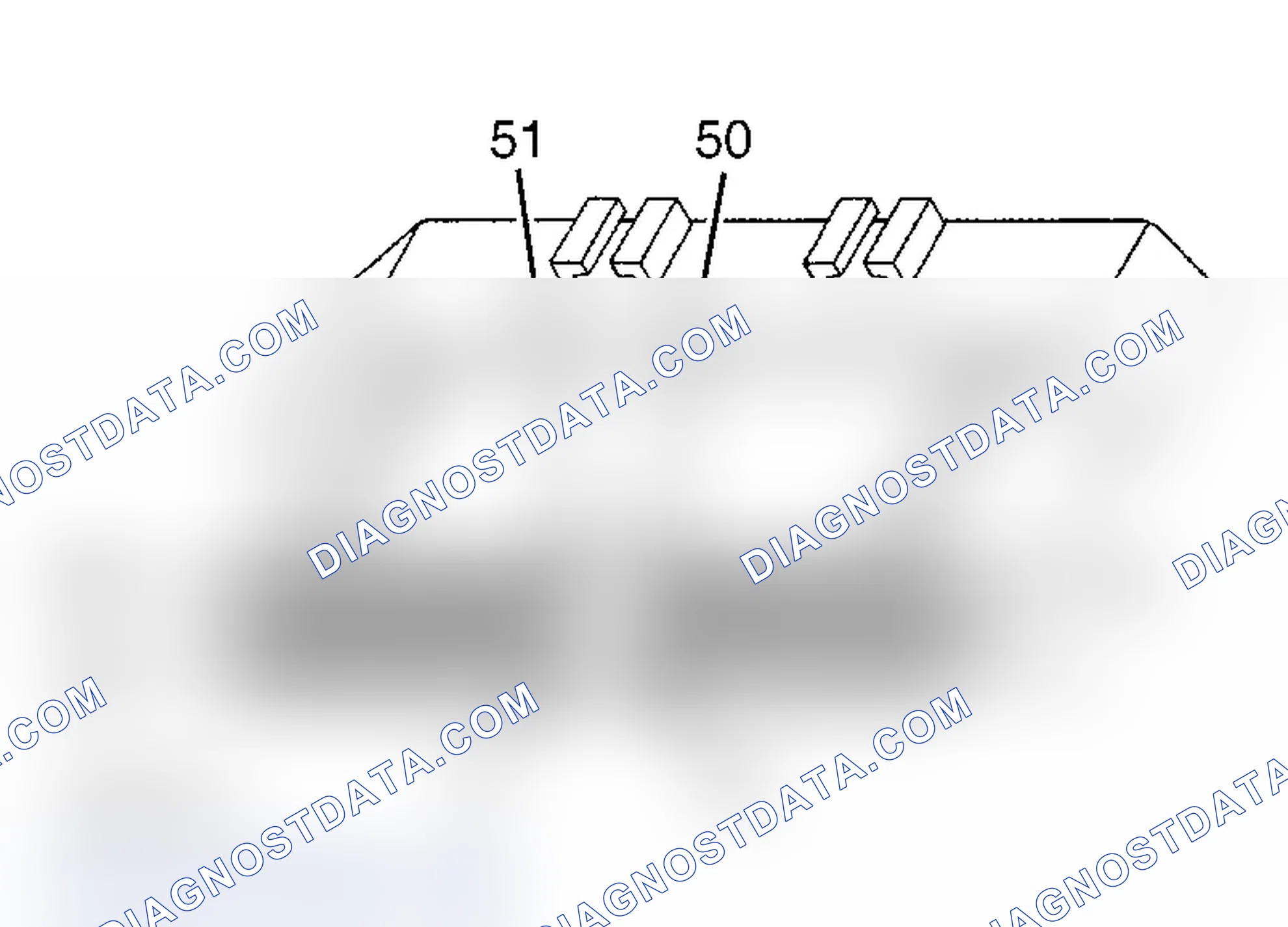 Scheme 20: TRANSMISSION CONTROL MODULE CONNECTOR TERMINAL IDENTIFICATION (4-SPEED A/T)