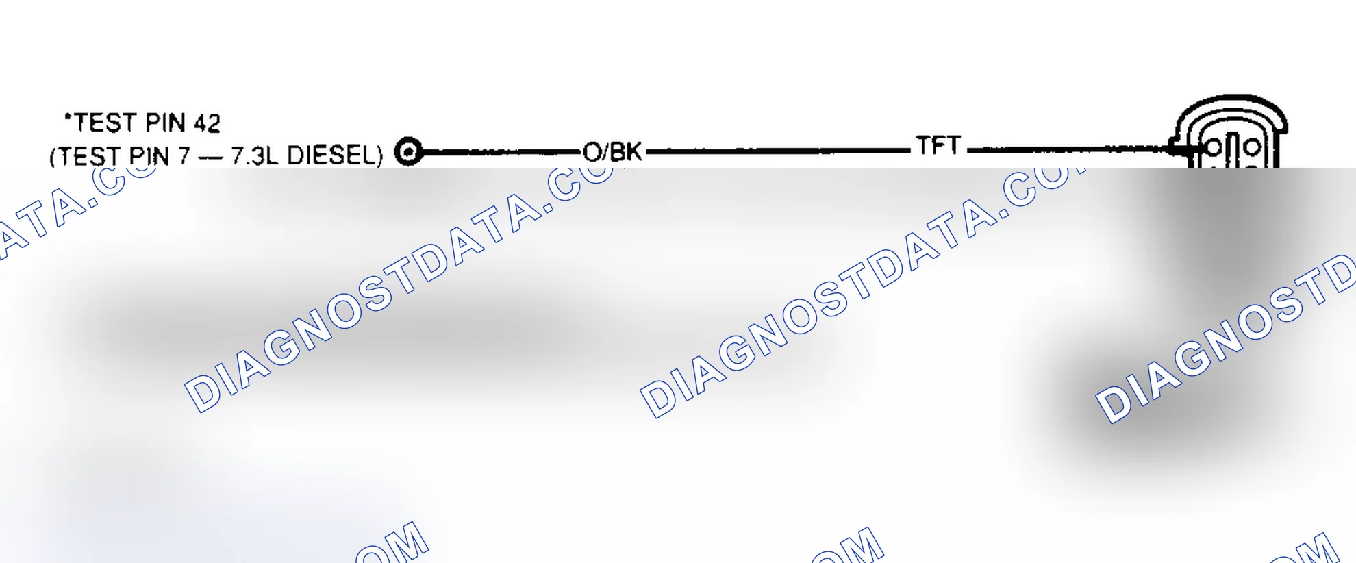 Scheme 58: E4OD Conn. Terminal Sensor Ckt. ID (Bronco)