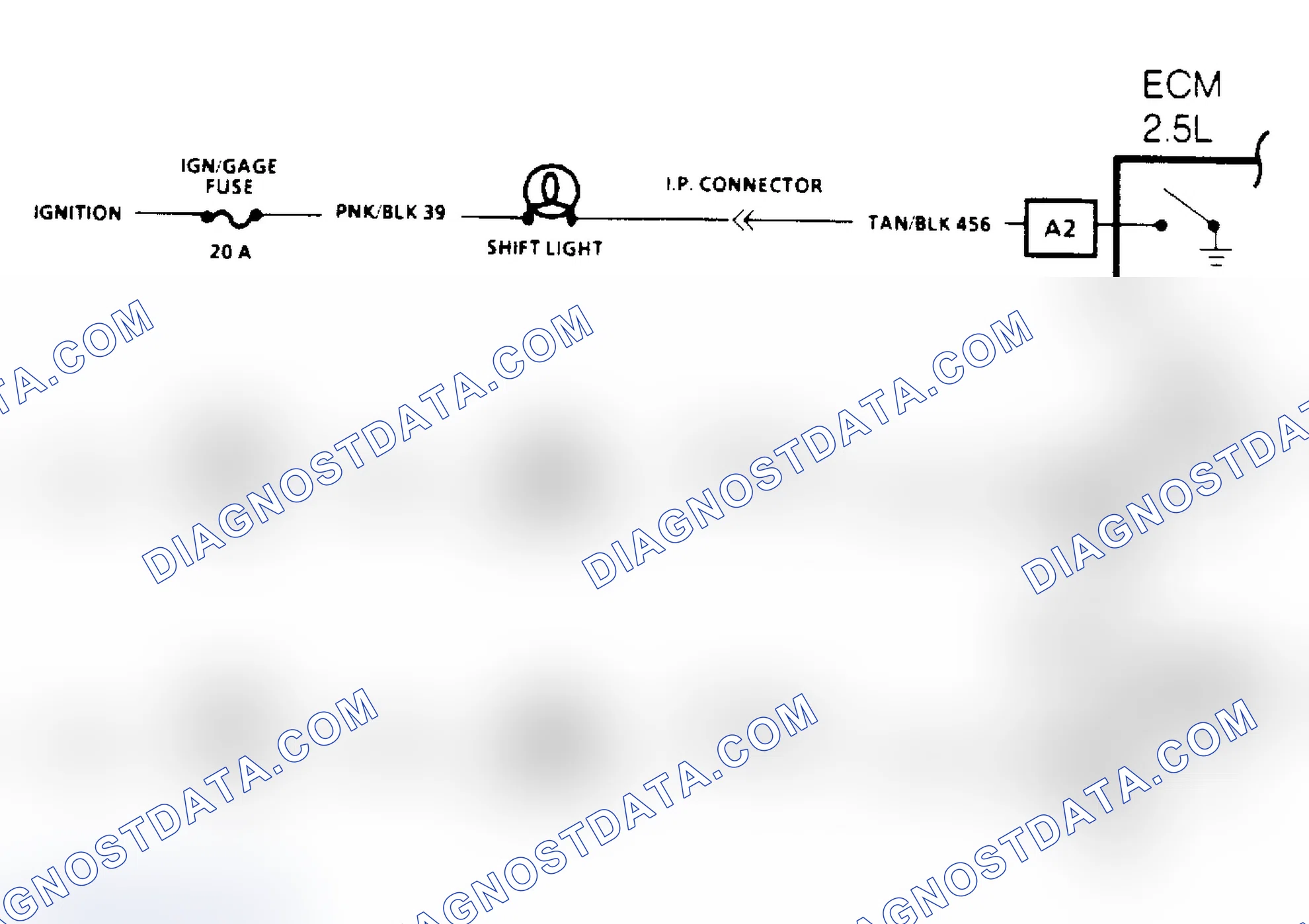 Scheme 188: Manual Transmission Shift Light Check Flow Chart