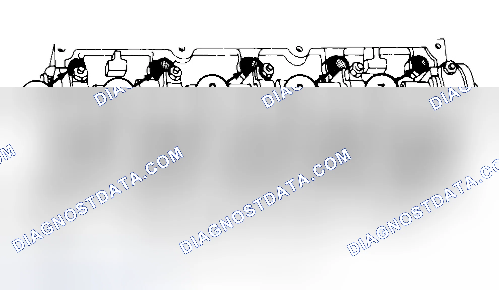 Scheme 7: Typical Cylinder Head Tightening or Loosening Sequence