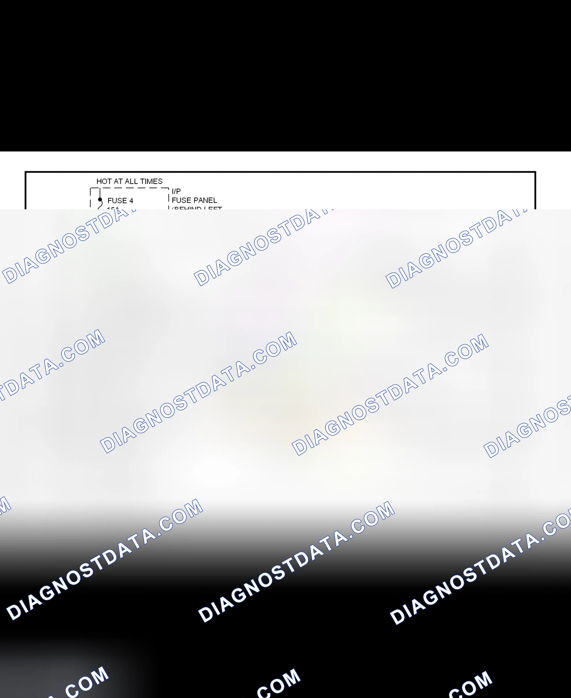 Scheme 2: Power Mirror System Wiring Diagram