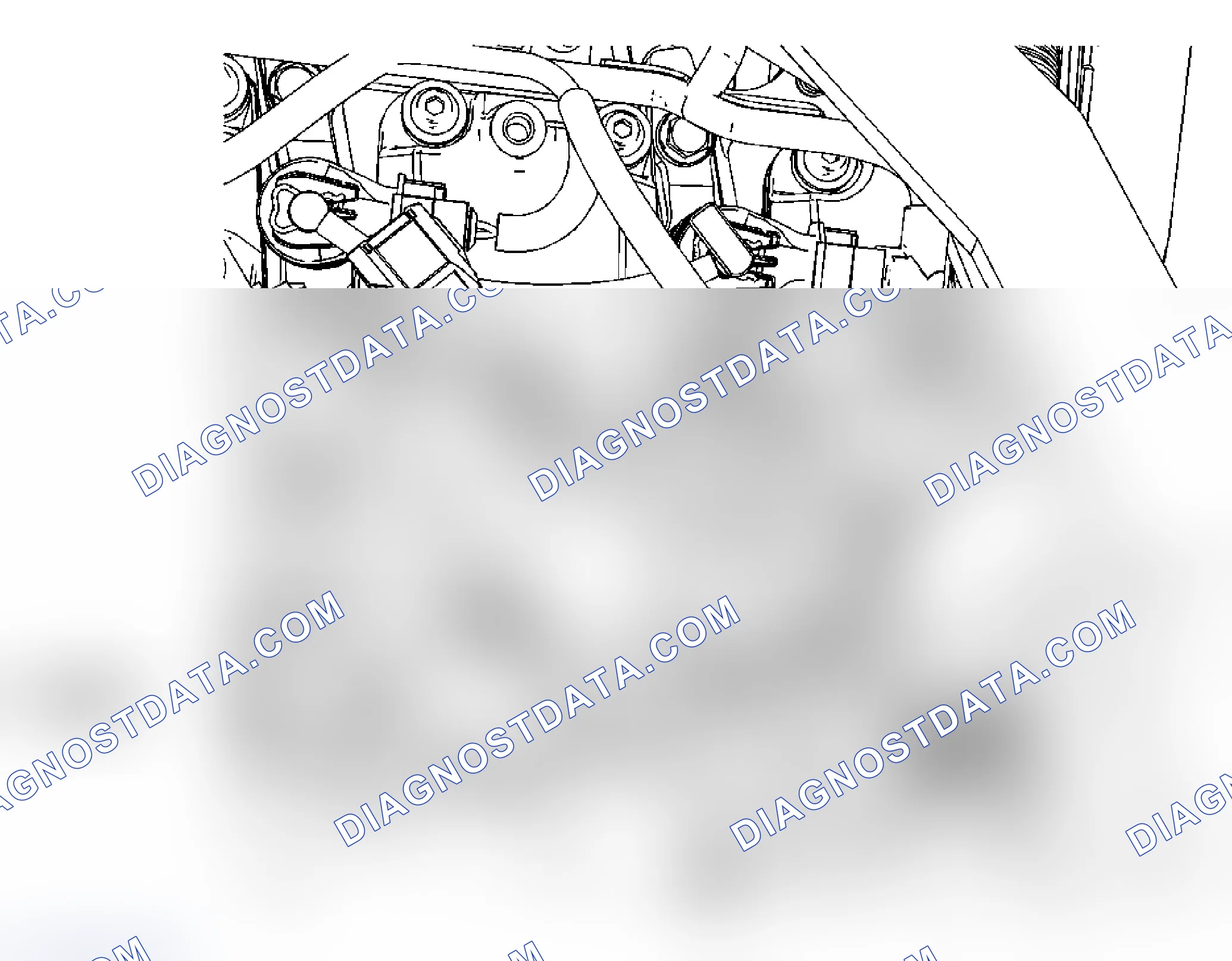 Scheme 16: Exhaust Gas Recirculation Valve Temperature Sensor Replacement - Position 2