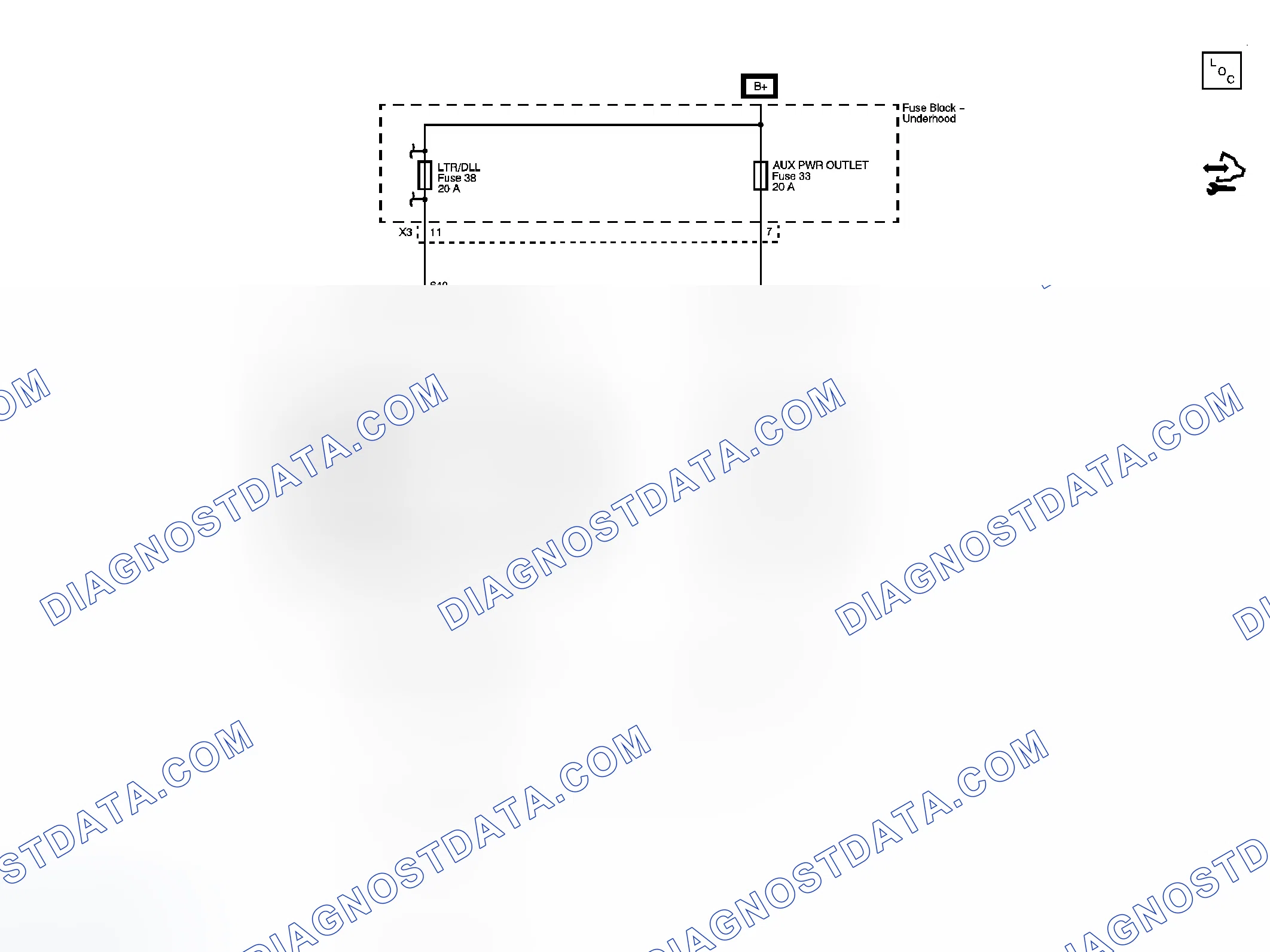 Scheme 1: Cigar Lighter/Power Outlet Schematics