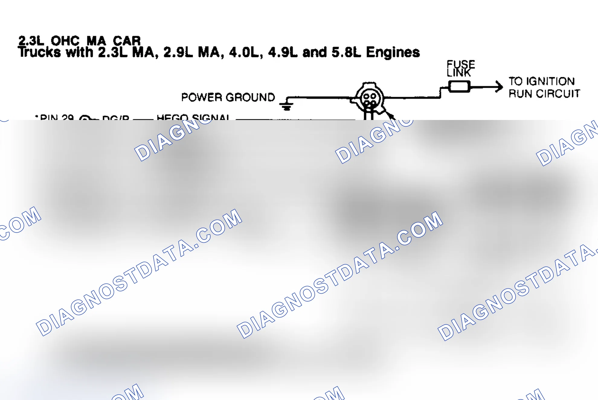 Scheme 45: 2.3L OHC MA PFI (Car) Test Schematic