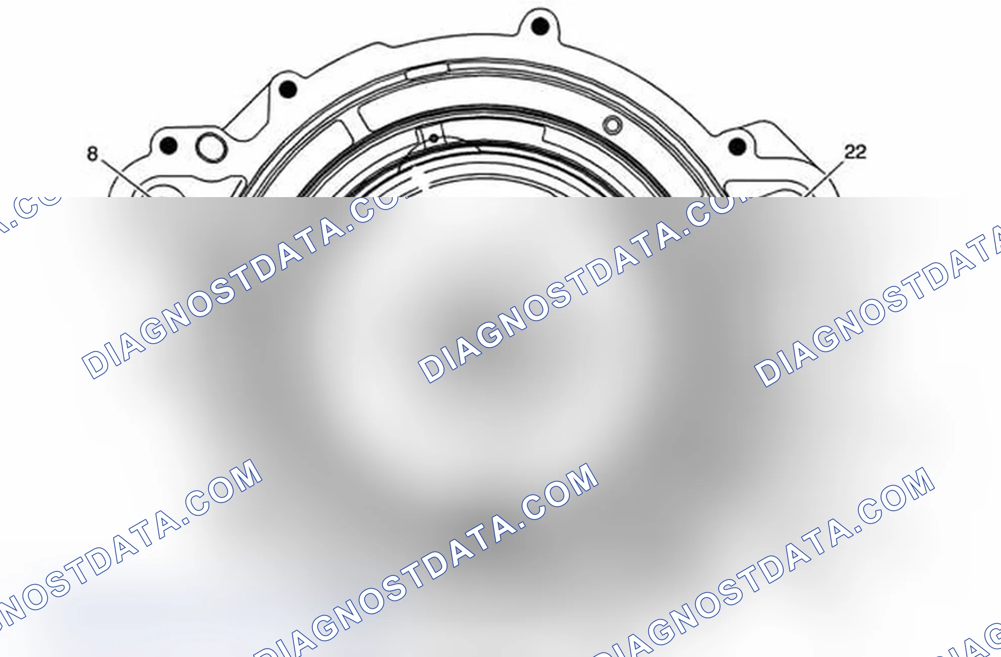 Scheme 60: A/Trans Case Cover Assembly