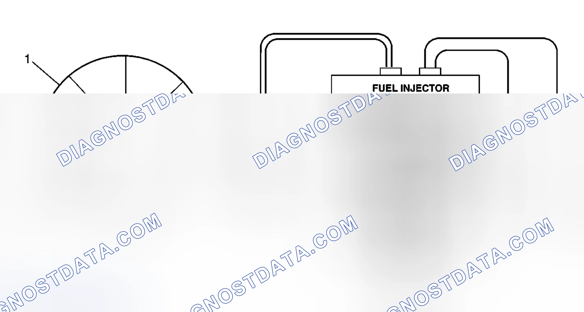 Scheme 594: Fuel Injector Balance Test with Special Tool
