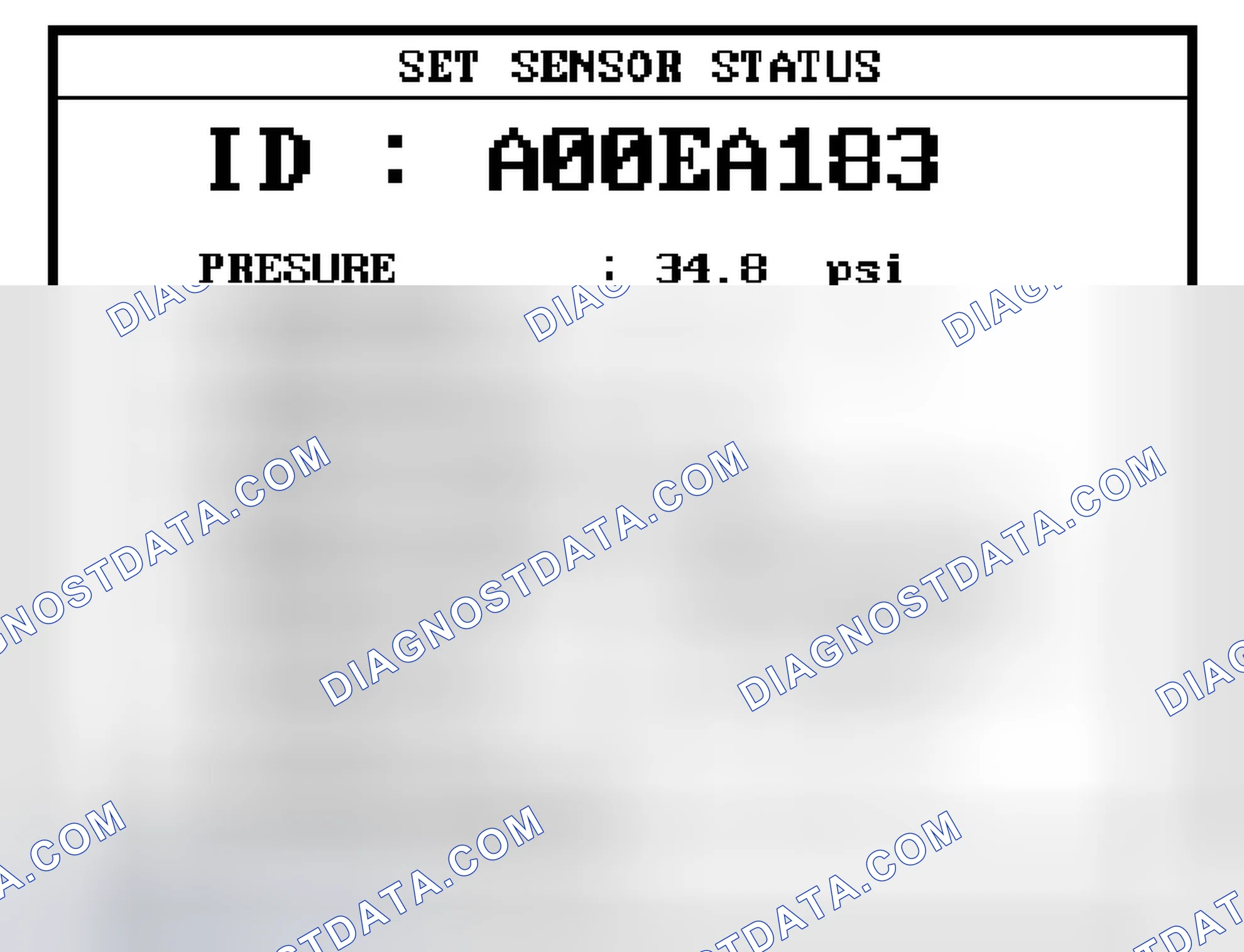 Scheme 1: TPMS RESET - PROCEDURE 2