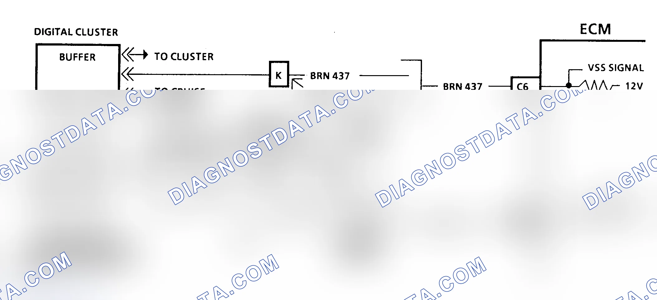 Scheme 169: Code 24 Schematic, Vehicle Speed Sensor (J Body)
