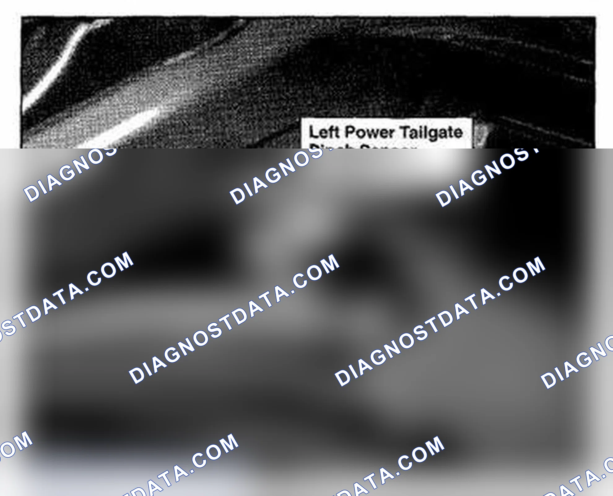 Scheme 643: Left Side Of Tailgate Component Location (Photo 238)