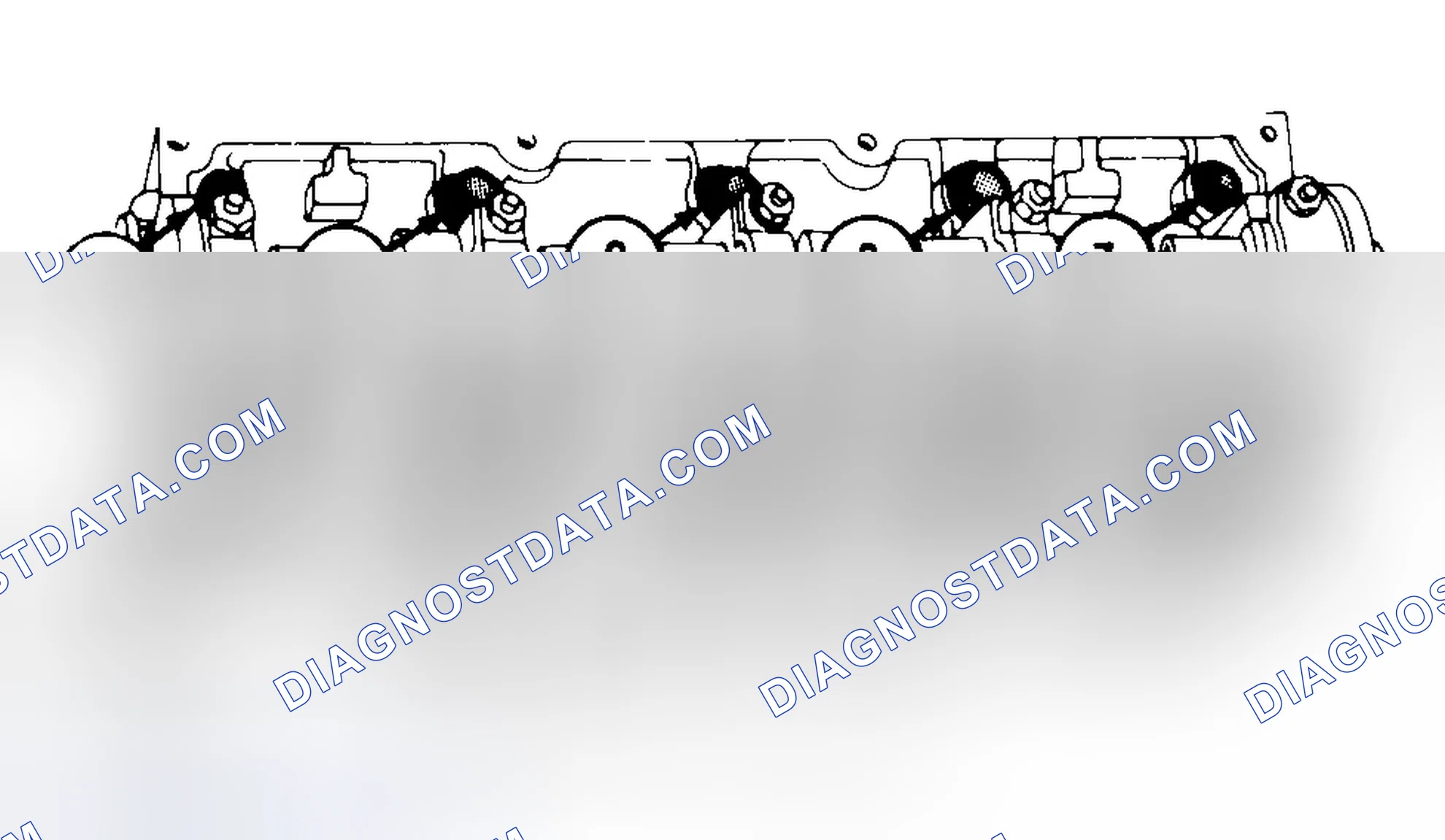 Scheme 7: Typical Cylinder Head Tightening or Loosening Sequence