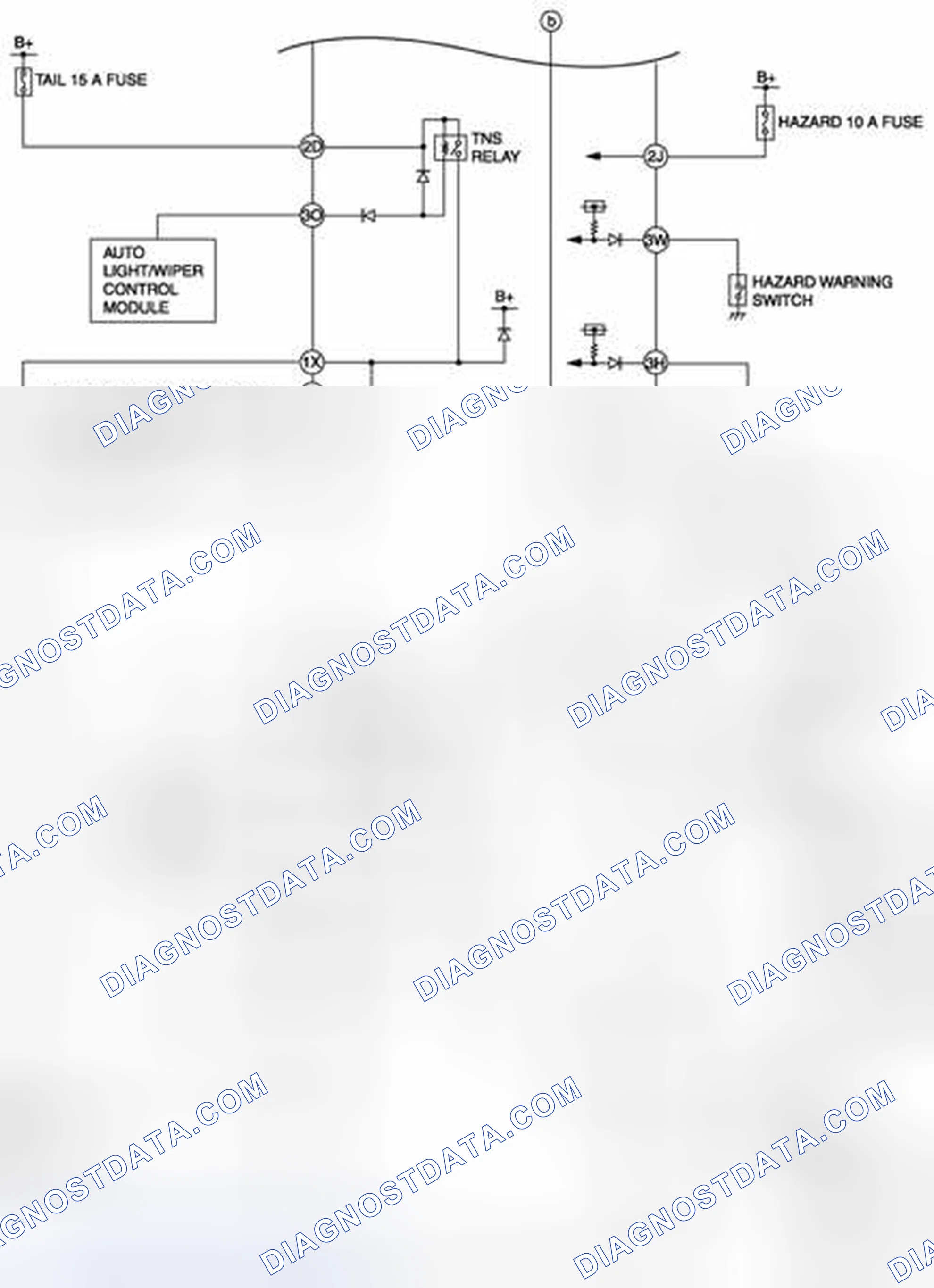Scheme 28: On-Board Diagnostic Wiring Diagram [BCM] (3 Of 4)