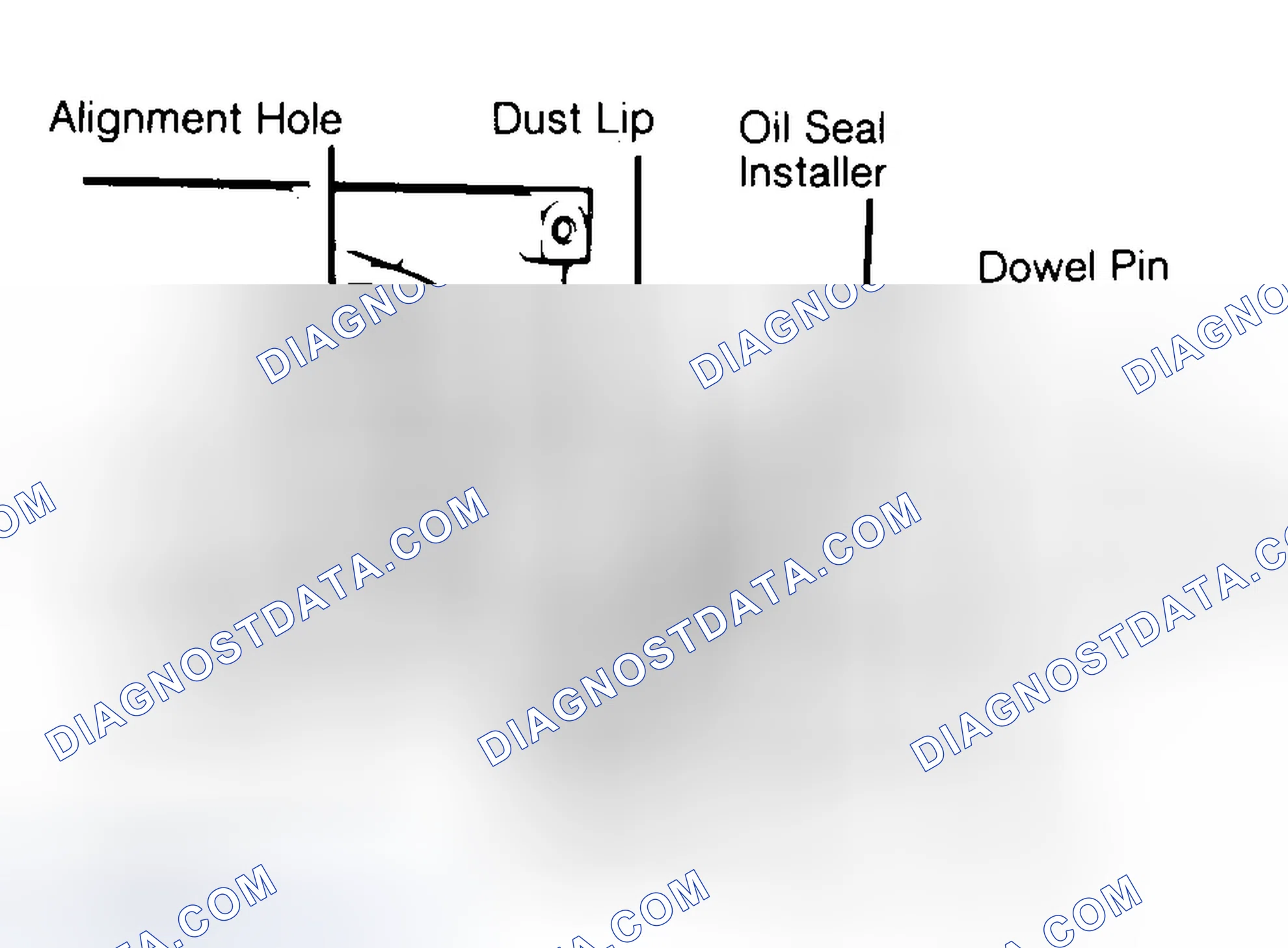 Scheme 10: Installing Typical One-Piece Oil Seal