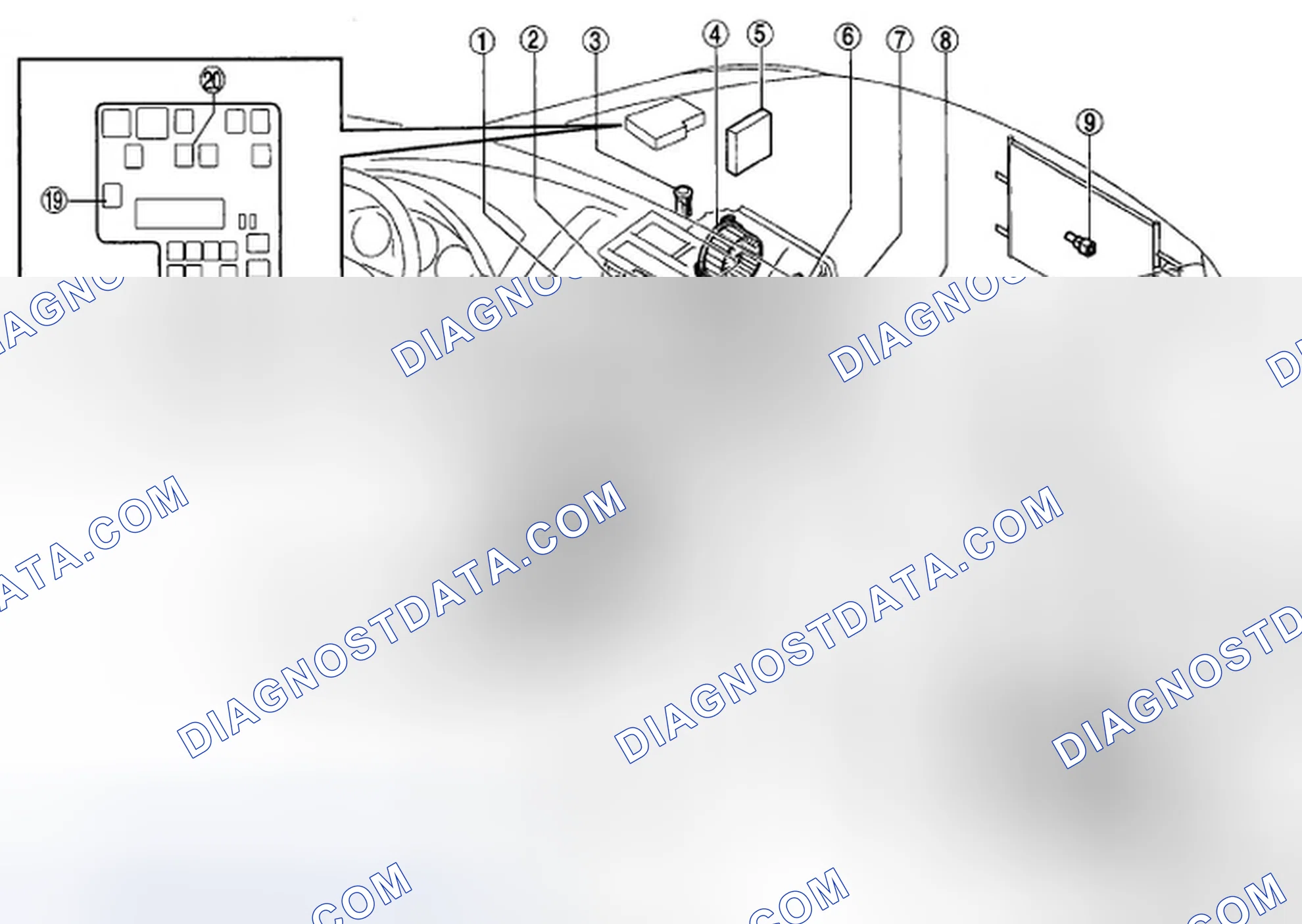 Scheme 1: HVAC CONTROL SYSTEM LOCATION INDEX [FULL-AUTO AIR CONDITIONER]