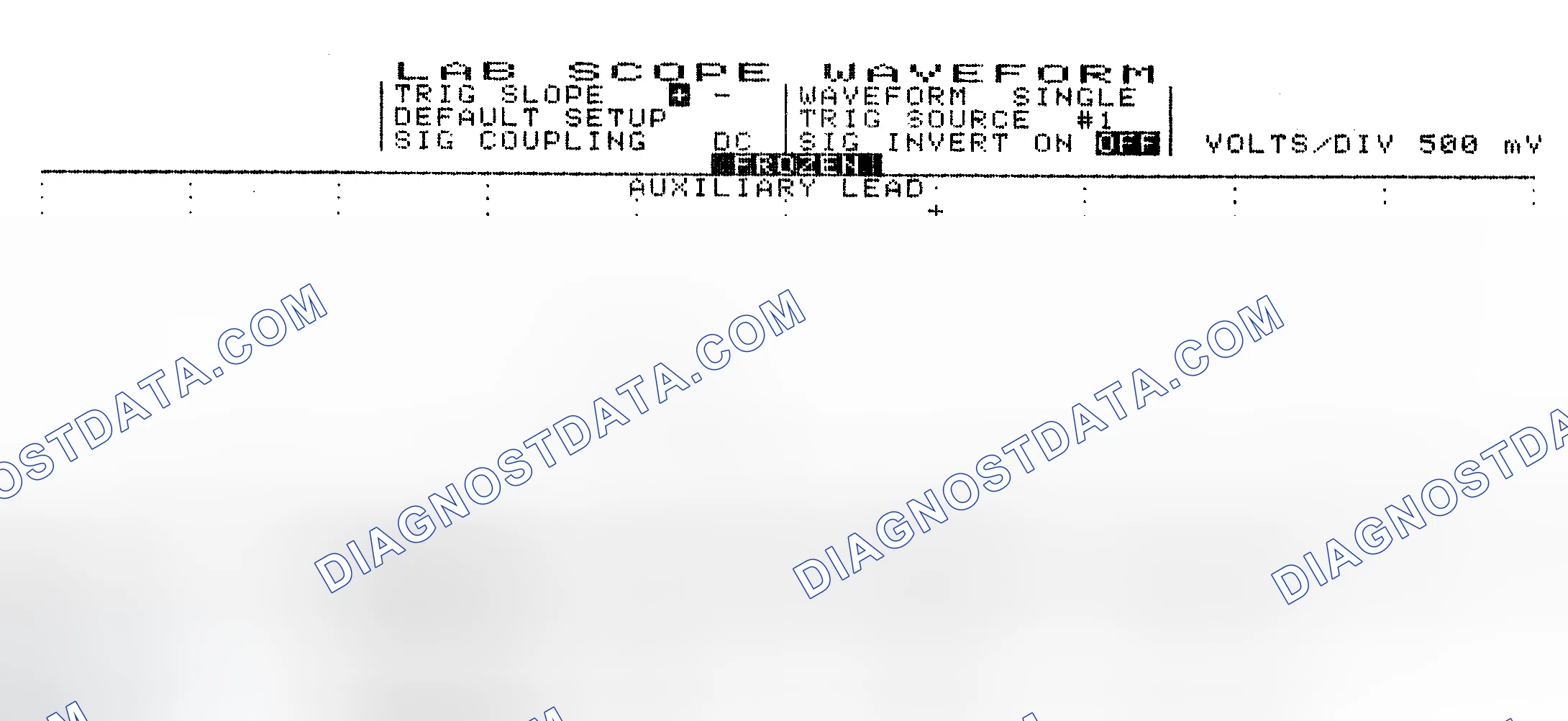 Scheme 10: Single Injector w/Excessive Current Flow - Current Pattern