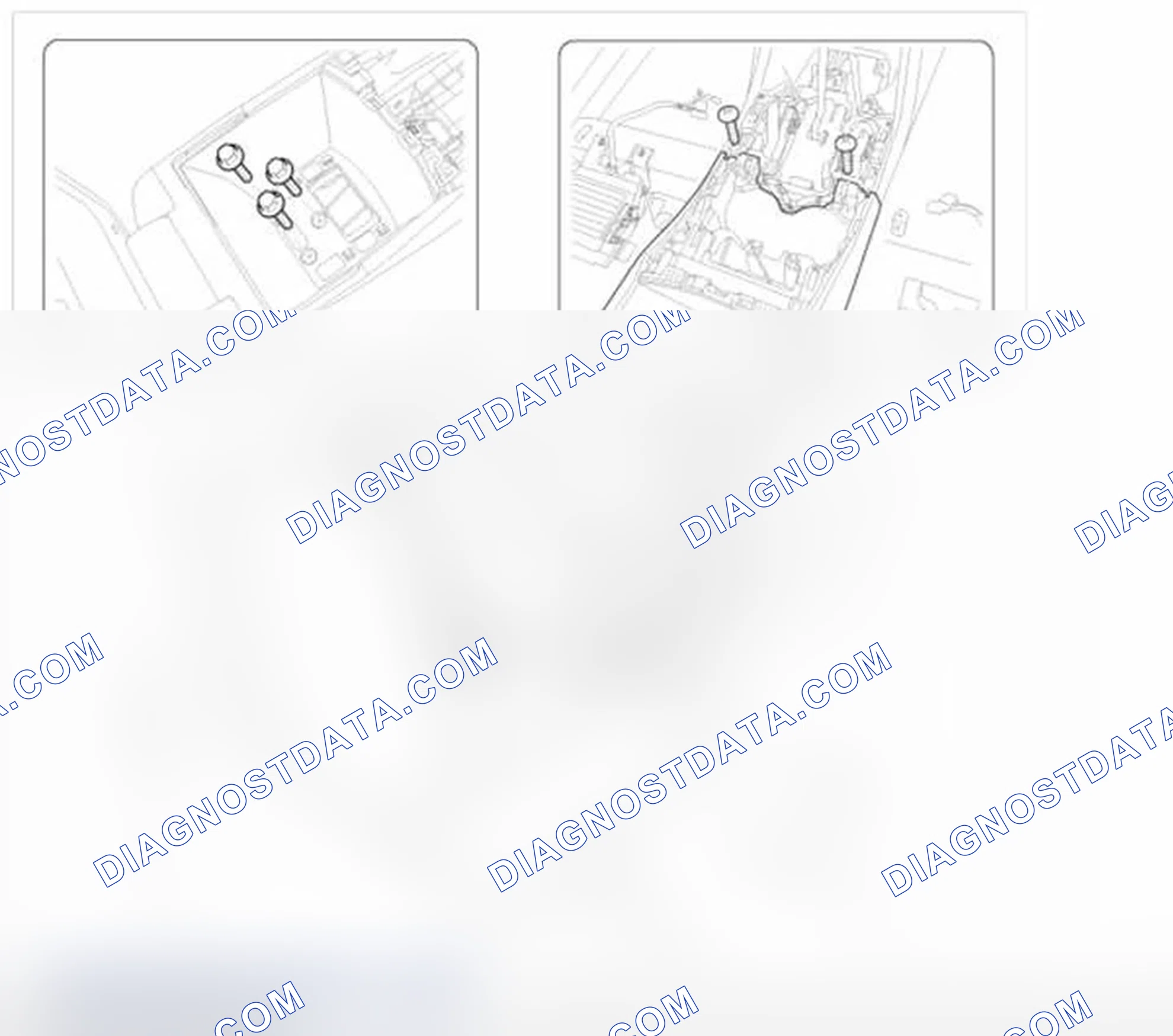 Scheme 2: Console rear complete assembly