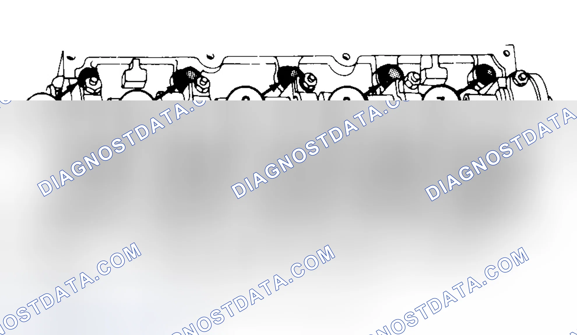 Scheme 7: Typical Cylinder Head Tightening or Loosening Sequence