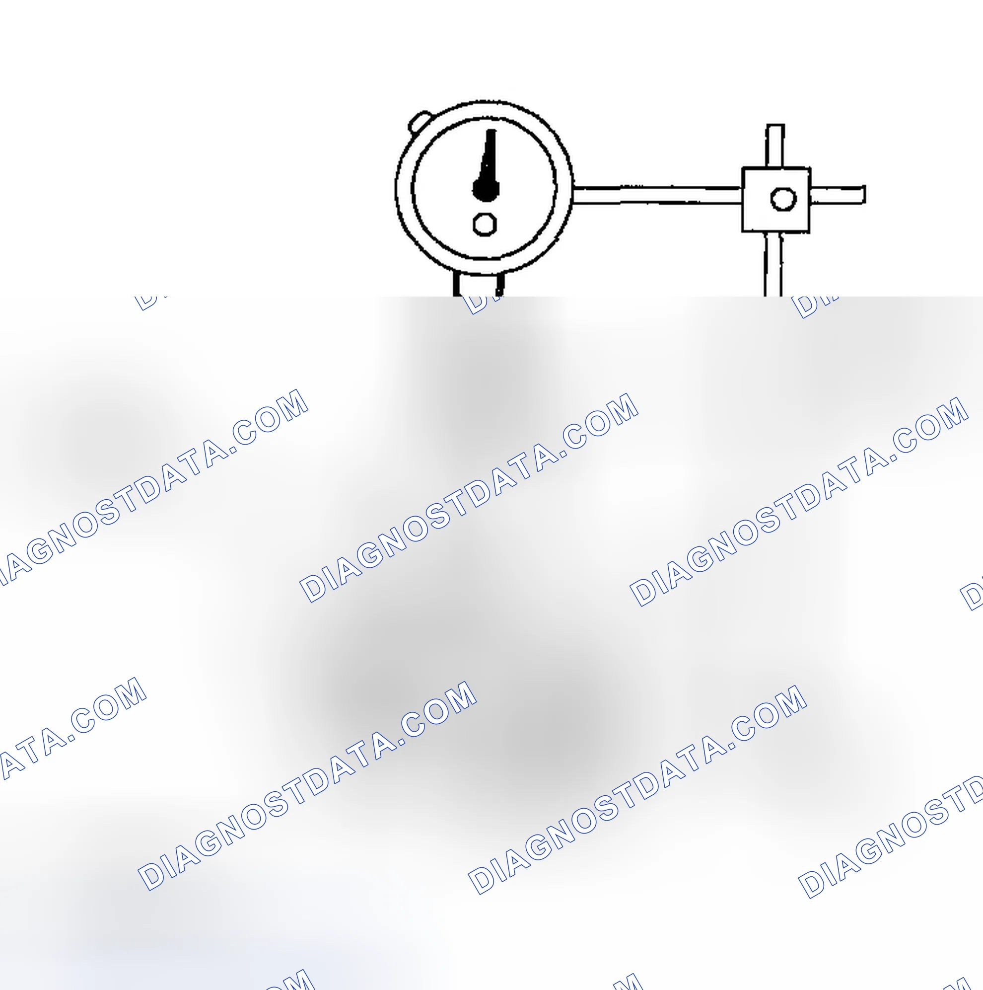 Scheme 917: Valve Train Analysis-Engine Off, Camshaft Lobe Lift-OHC Engines