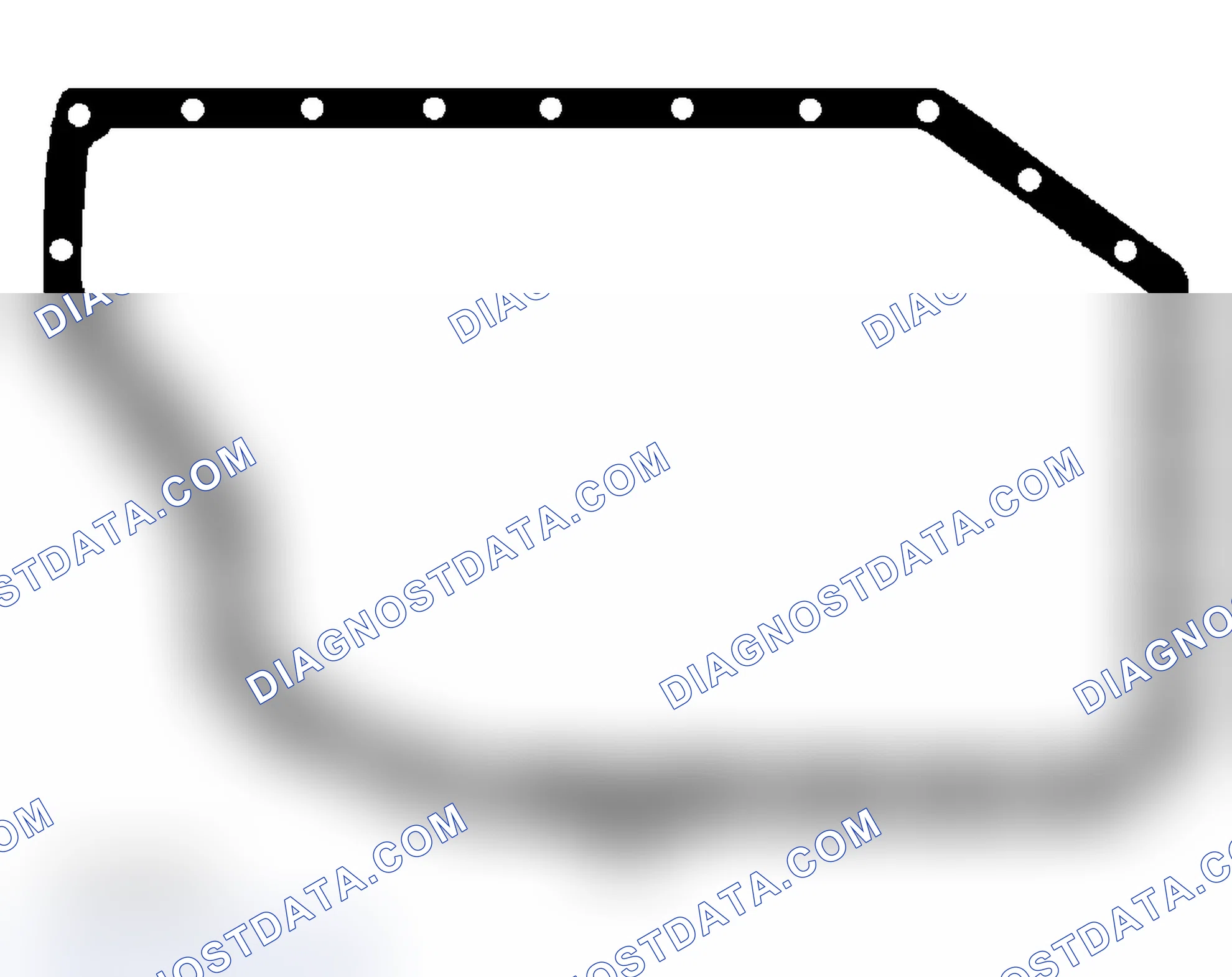 Scheme 162: OIL PAN GASKET