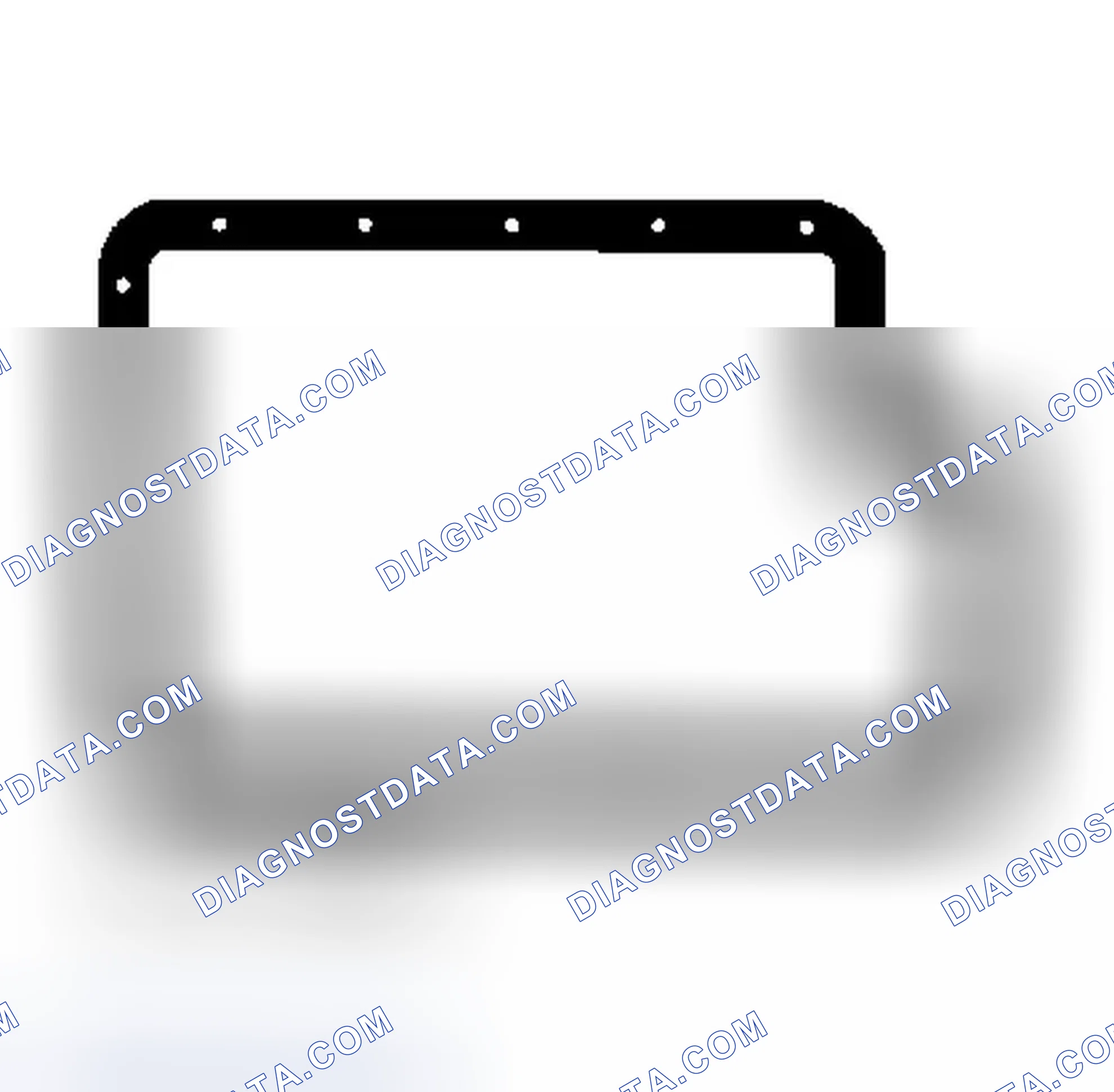 Scheme 9: Identifying Oil Pan Gasket (E4OD & 4R100)