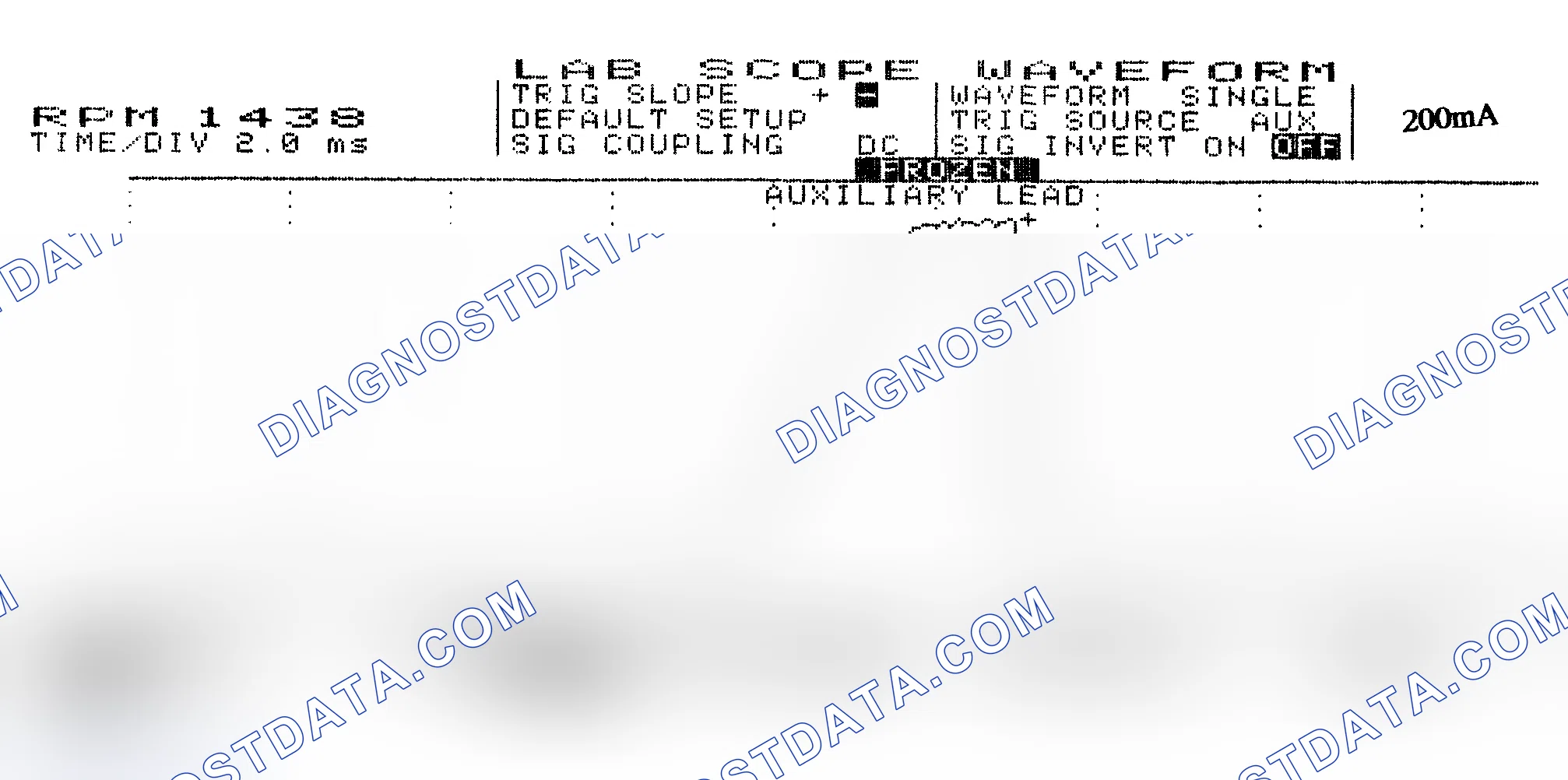 Scheme 15: Single Injector w/Normal Current Flow - Current Pattern