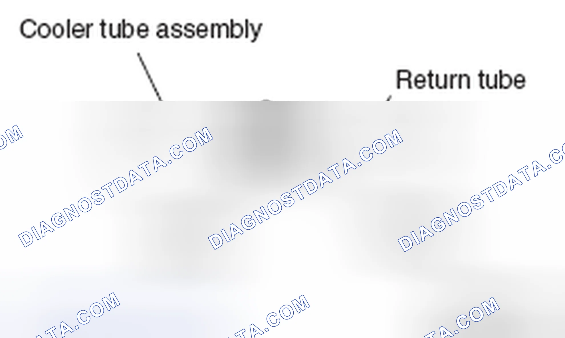 Scheme 29: >> A << COOLER TUBE ASSEMBLY/RETURN TUBE ASSEMBLY INSTALLATION