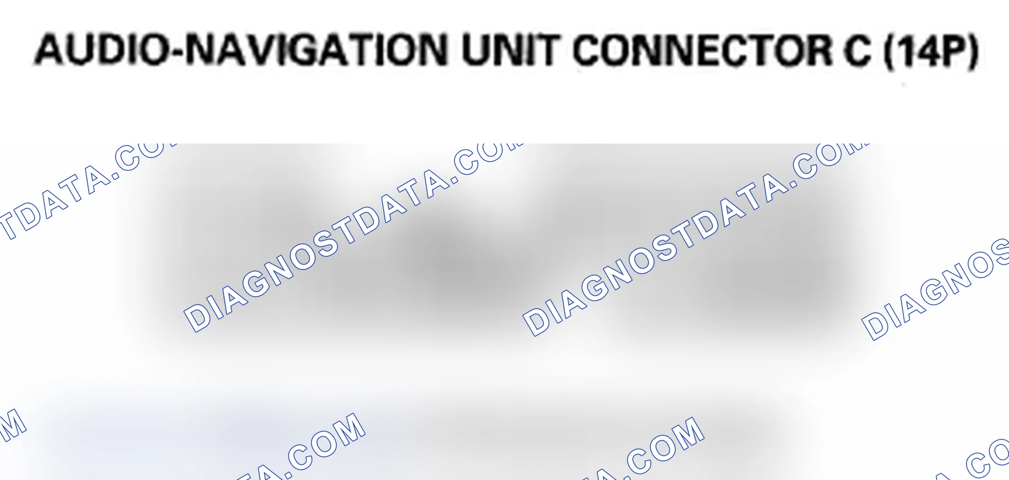 Scheme 293: Poor or no sound with XM radio (Audio unit does display XM channels) (USA models with navigation)