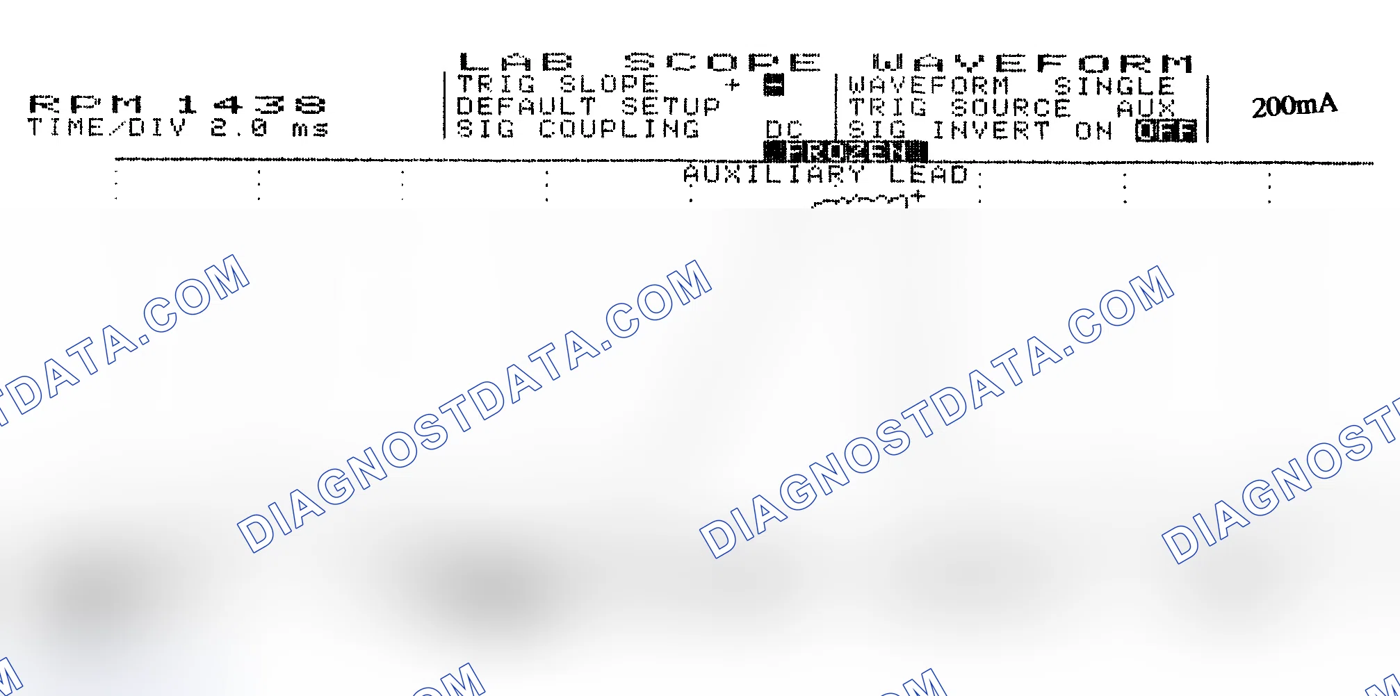 Scheme 15: Single Injector w/Normal Current Flow - Current Pattern