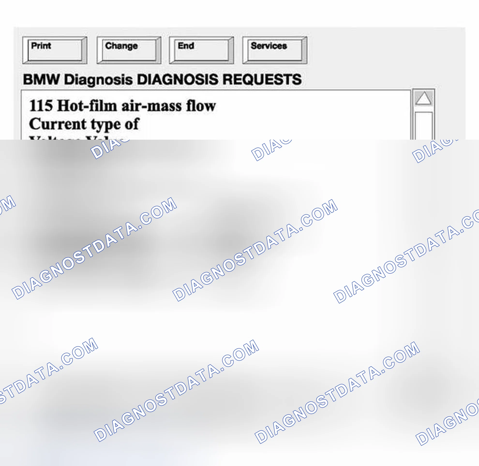 Scheme 252: BMW Fault Code (DISplus/MoDIC)