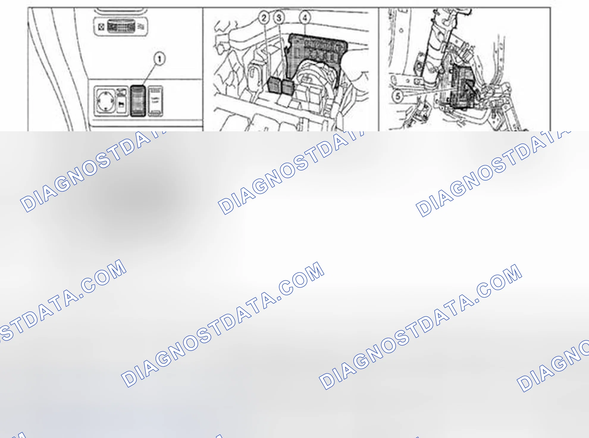 Scheme 20: Starting System: Component Parts Location [M/T with Clutch Interlock Cancel System]
