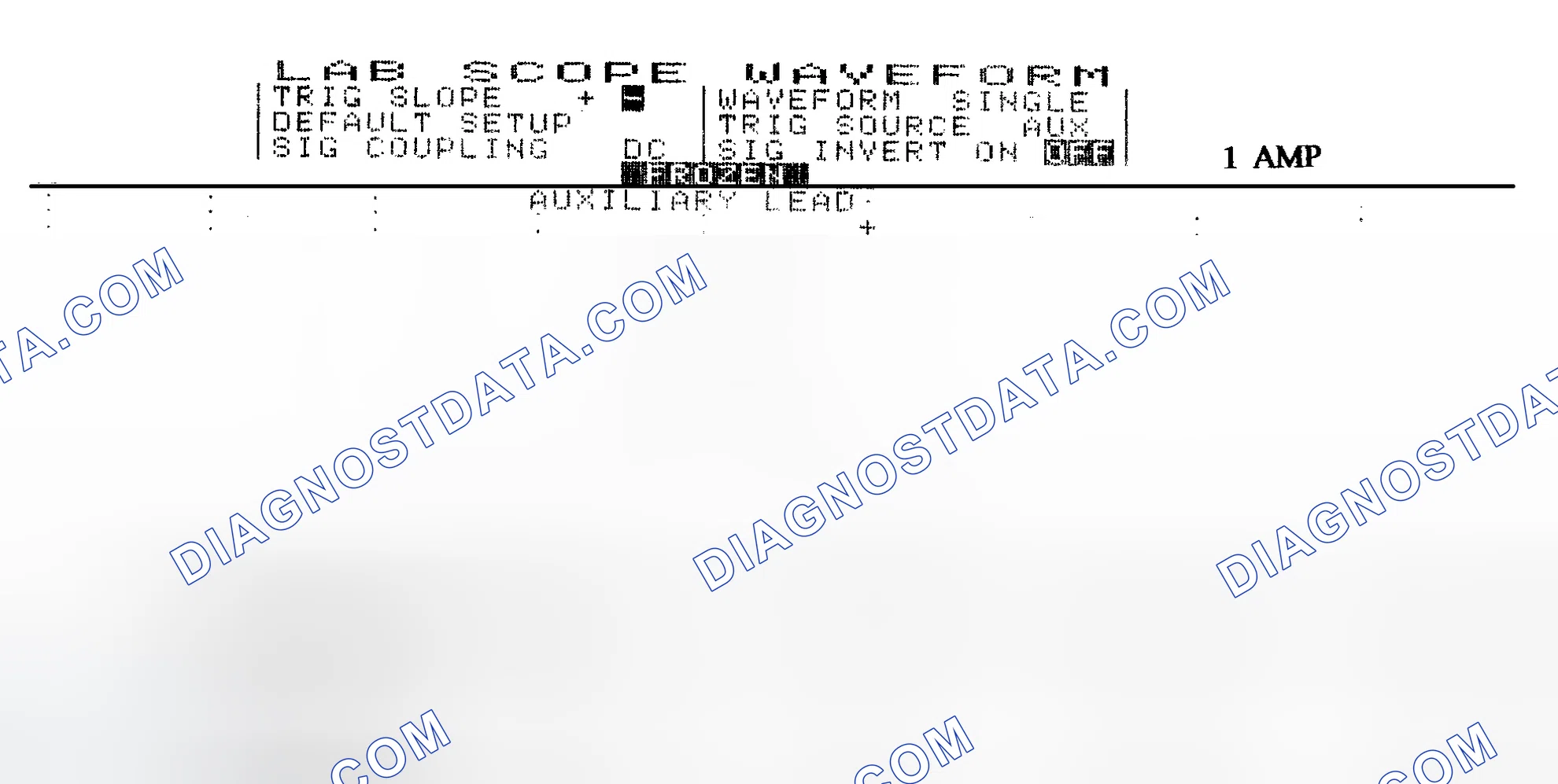 Scheme 20: Single Injector w/Normal Current Flow - Current Pattern