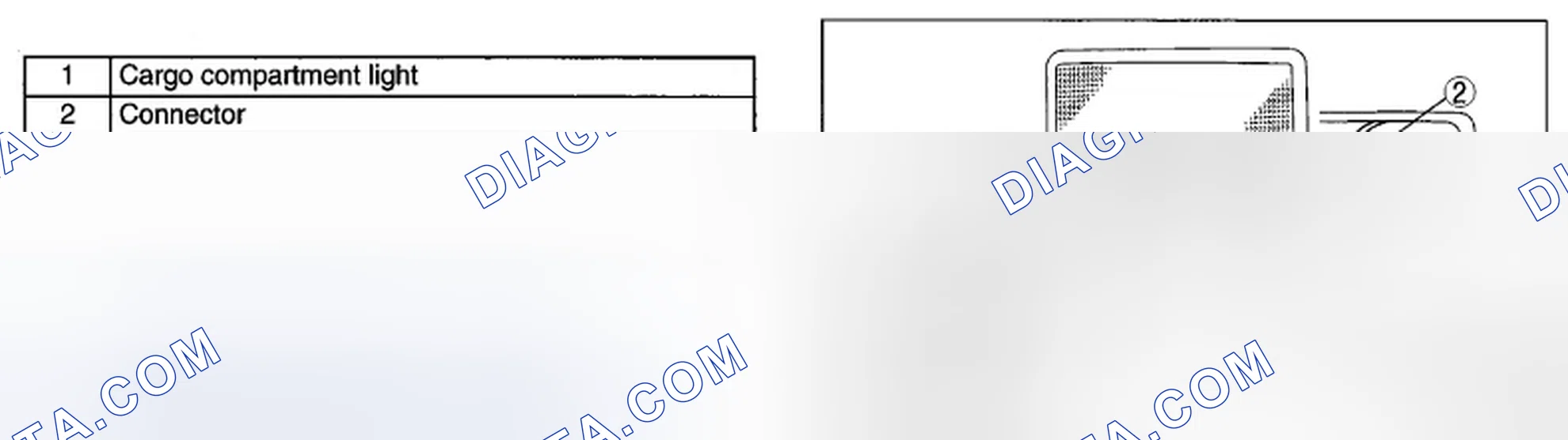 Scheme 74: Cargo Compartment Light