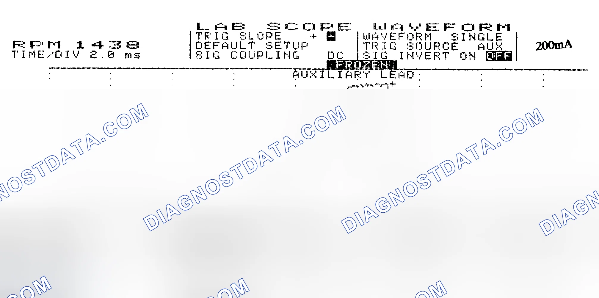 Scheme 15: Single Injector w/Normal Current Flow - Current Pattern