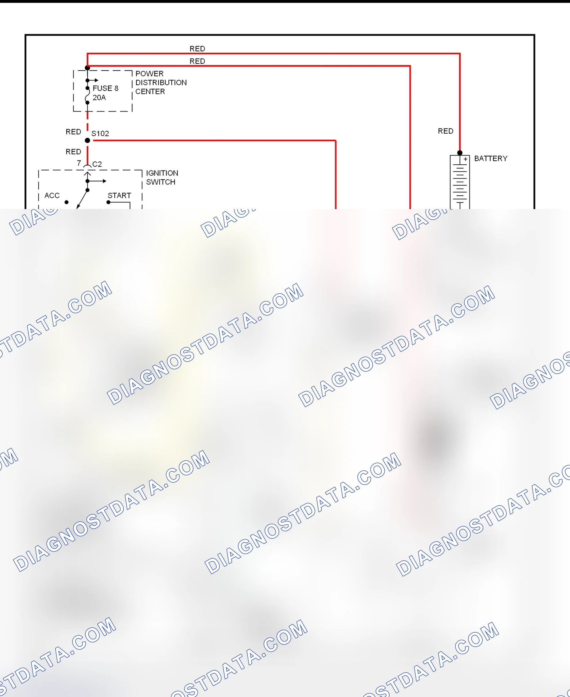Fig. 4: Starting System Wiring Diagram (Breeze, Cirrus & Stratus)