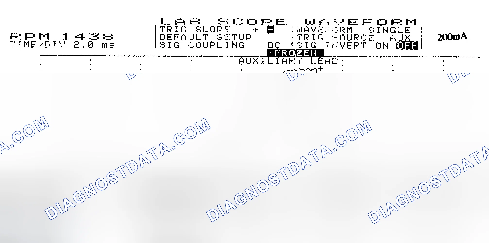 Scheme 15: Single Injector w/Normal Current Flow - Current Pattern