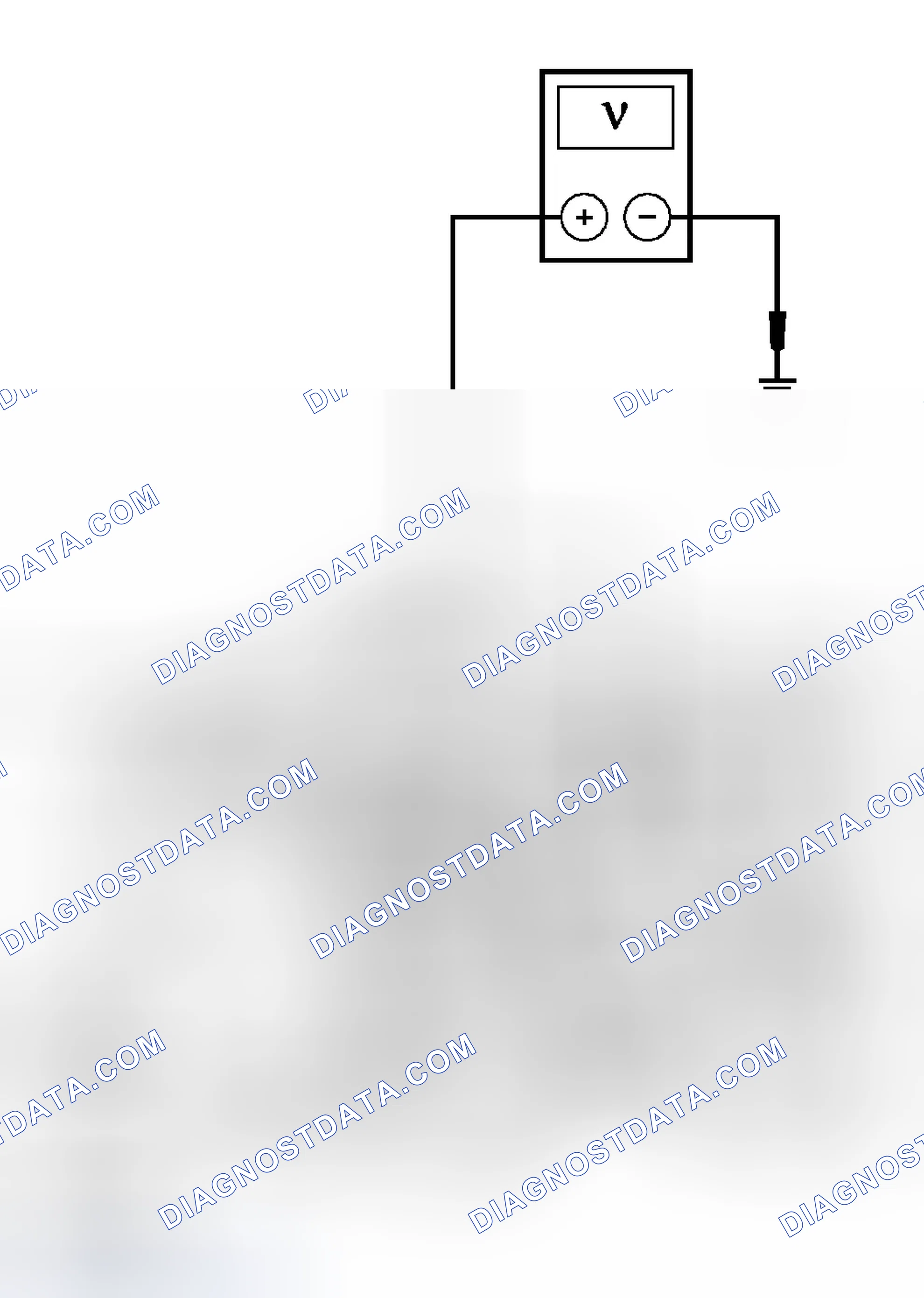 Scheme 32: PINPOINT TEST B: THE CHARGING SYSTEM WARNING INDICATOR IS ON WITH THE ENGINE RUNNING (THE CHARGING S
