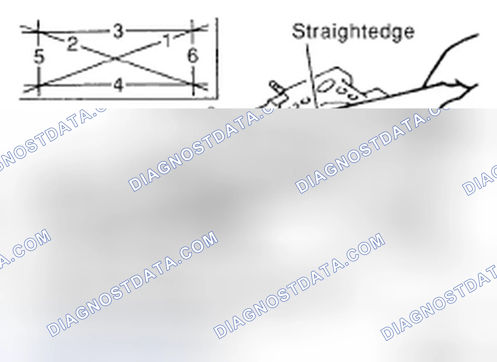 Scheme 118: CYLINDER HEAD DISTORTION