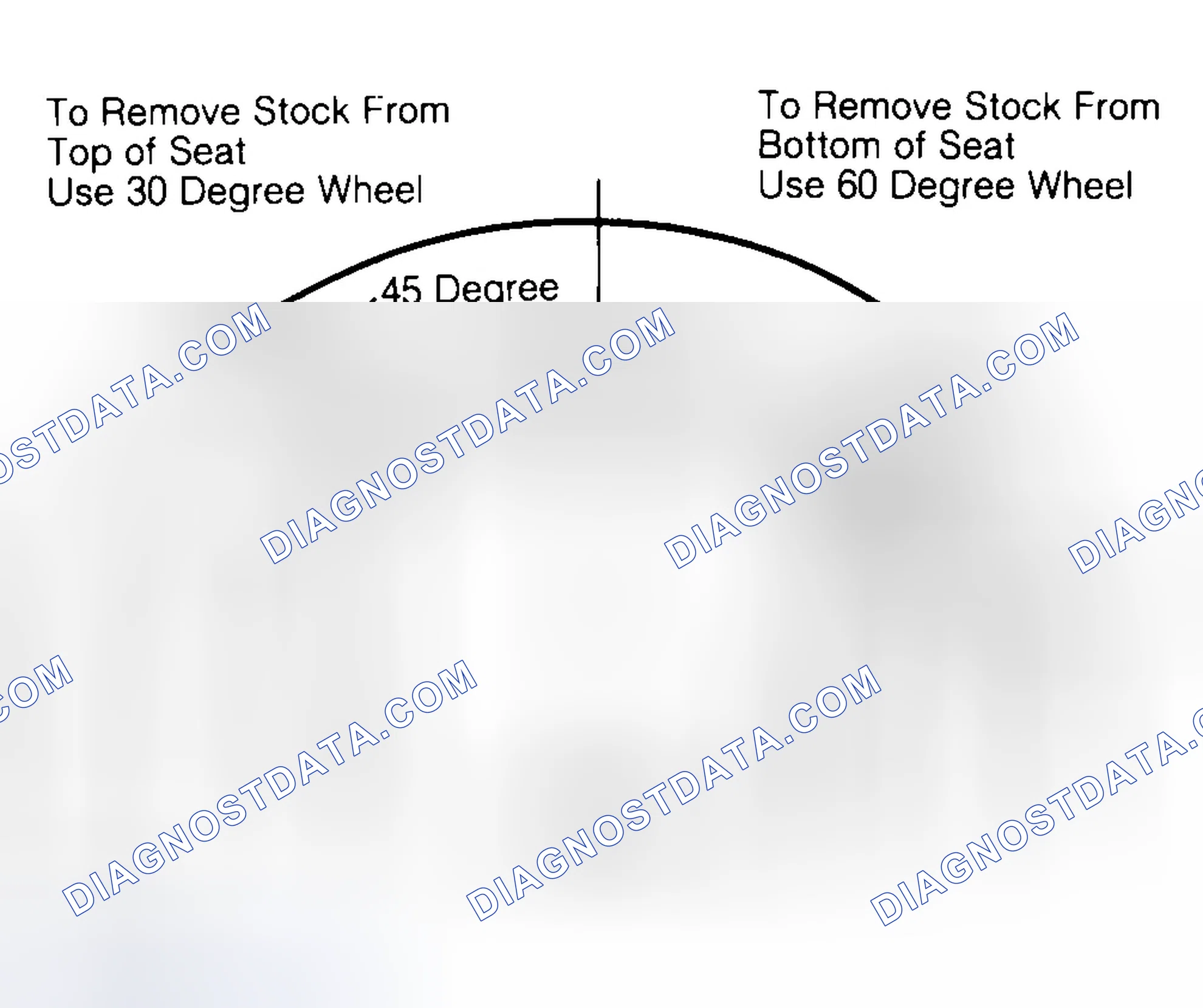 Scheme 19: Adjusting Valve Seat Width