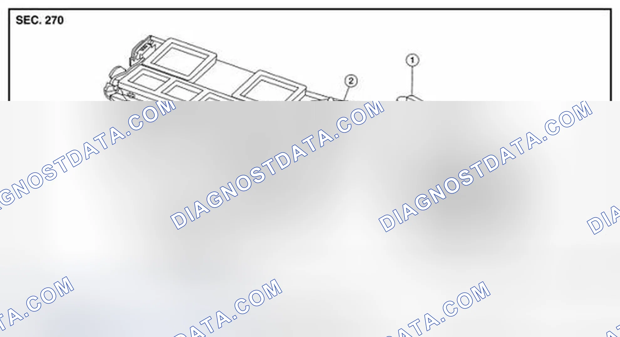 Scheme 12: BLOWER UNIT: Exploded View