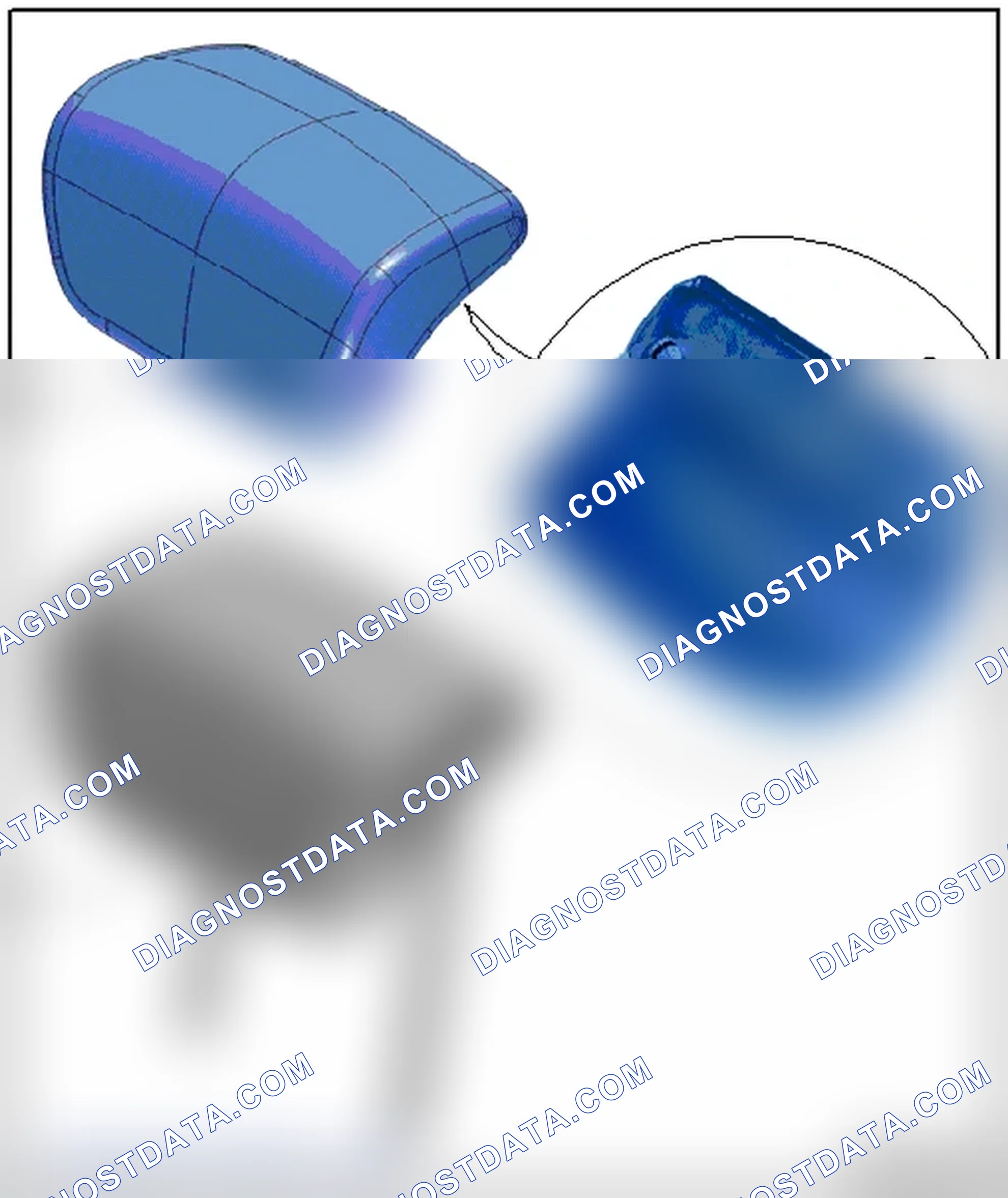 Scheme 255: HEADREST COVER AND UPHOLSTERY OVERVIEW