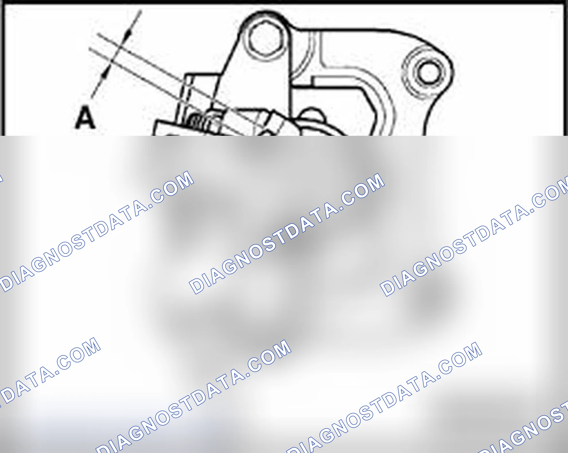 Scheme 93: Parking brake, adjusting